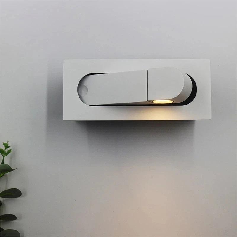 Duvin Adjustable Black LED Wall Lamp - Letslighting