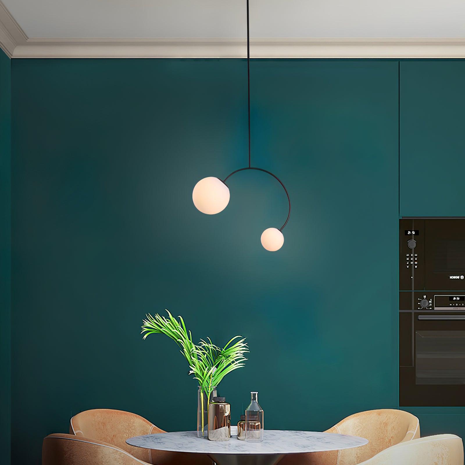 Lunarise Scandinavian Pendant Lamp - Letslighting