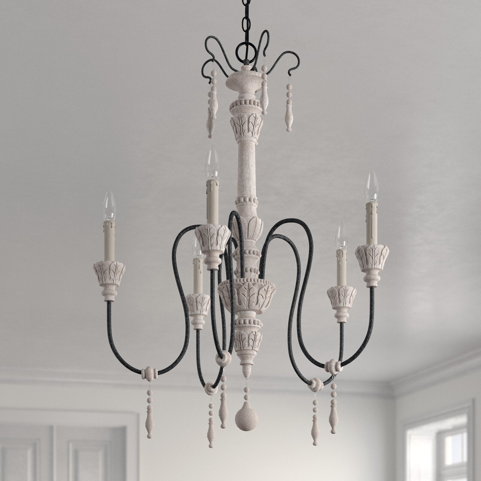 Epoch Postmodern Luxury Wood Chandelier - Letslighting