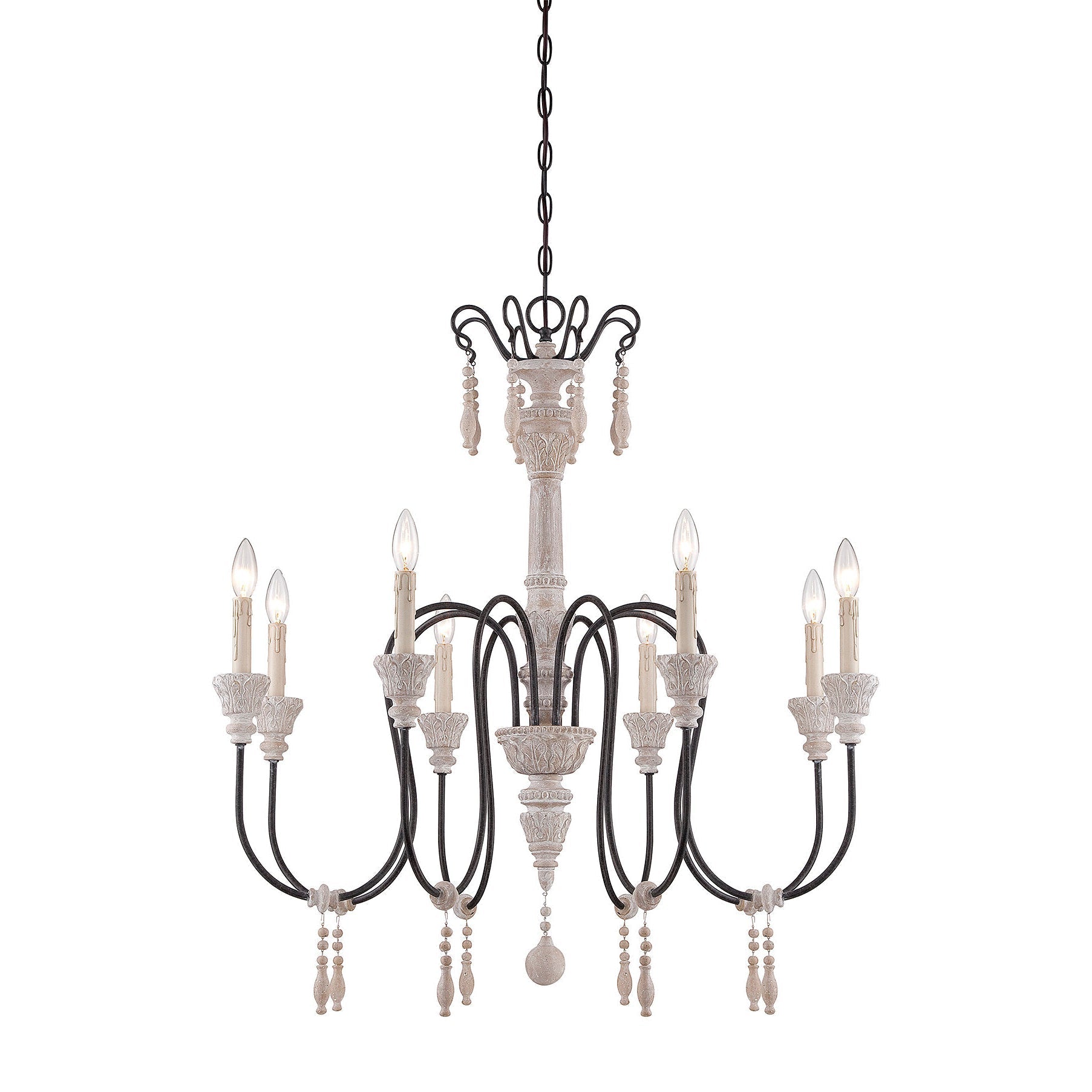 Epoch Postmodern Luxury Wood Chandelier - Letslighting