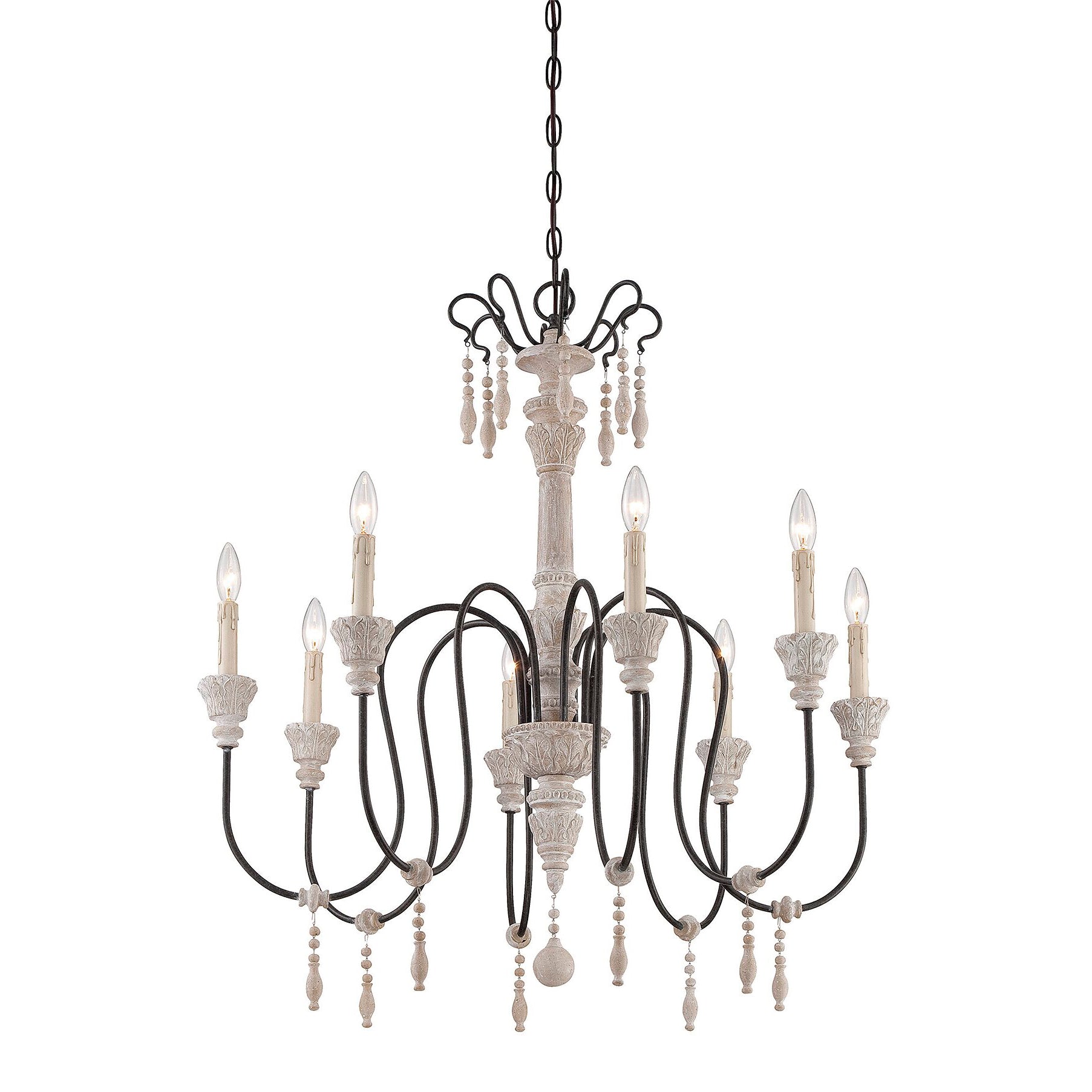 Epoch Postmodern Luxury Wood Chandelier - Letslighting