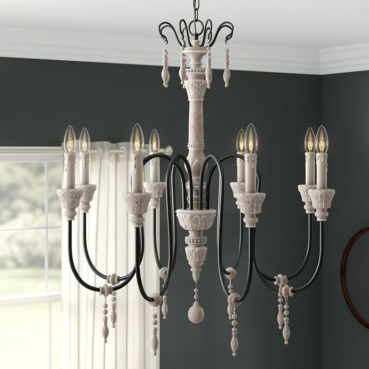 Epoch Postmodern Luxury Wood Chandelier - Letslighting