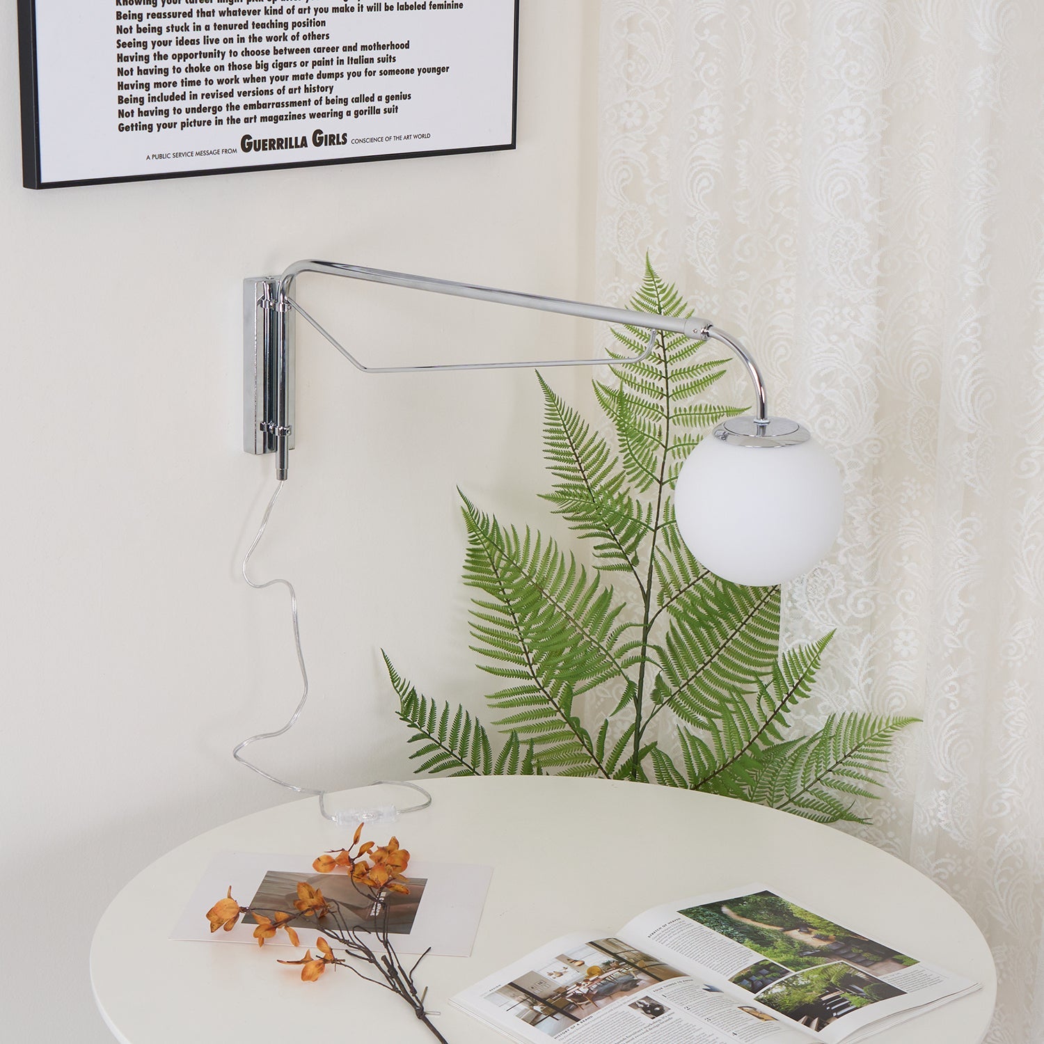 Orbit Modern Swing Arm Wall Lamp - Letslighting