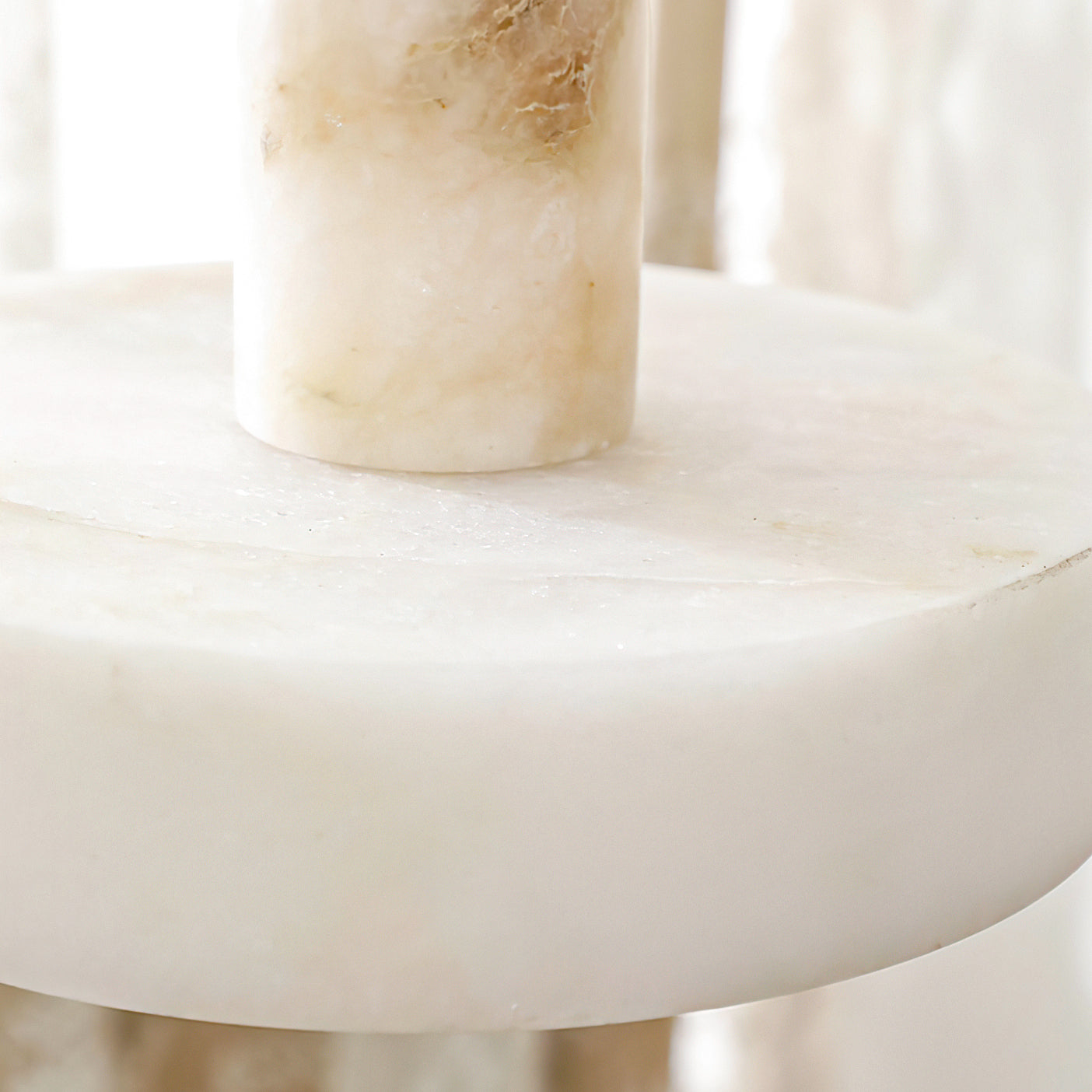 Luste Disc Orb Alabaster Pendant Light - Letslighting