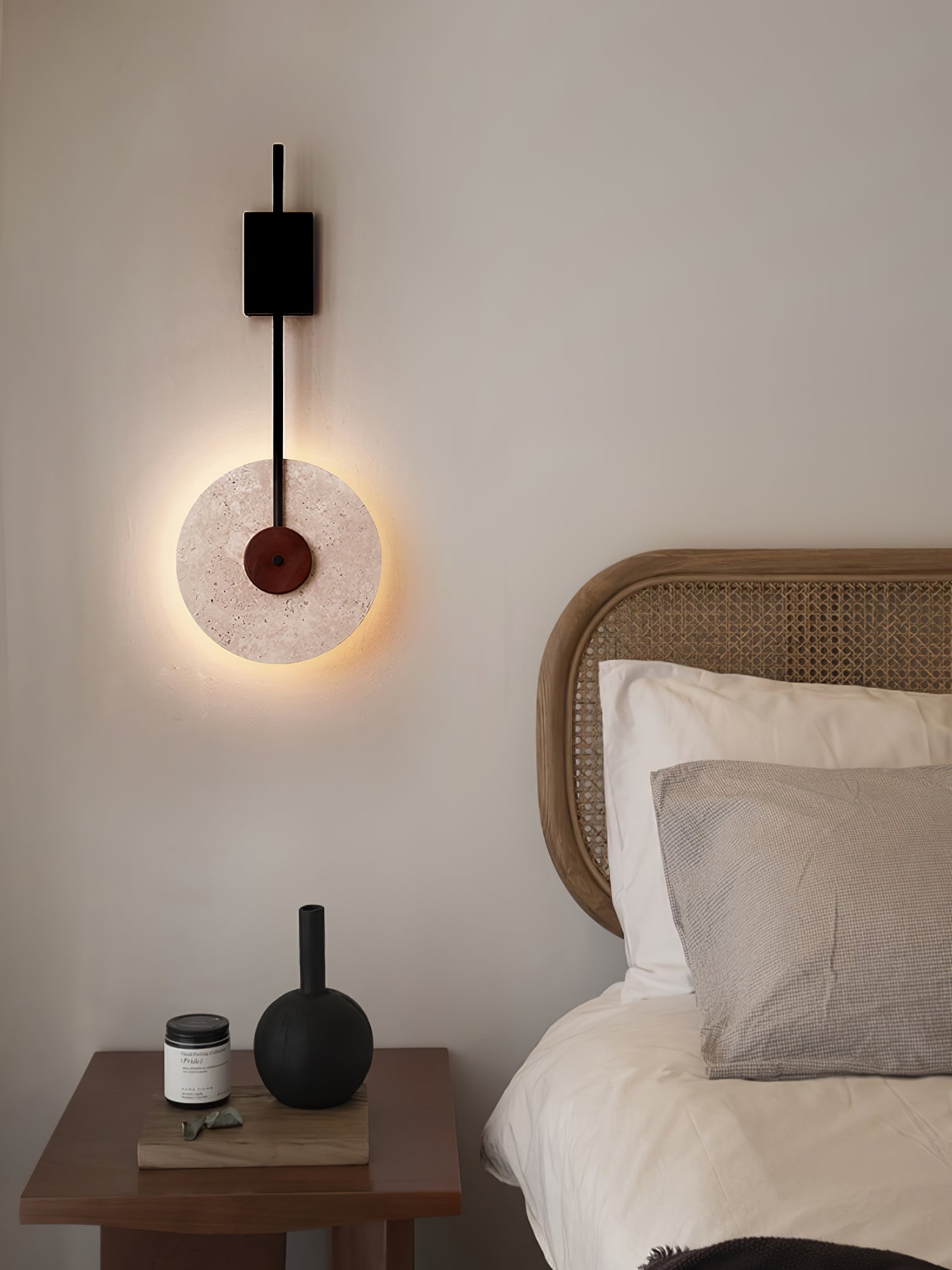 Elysia Travertine Wall Light - Letslighting
