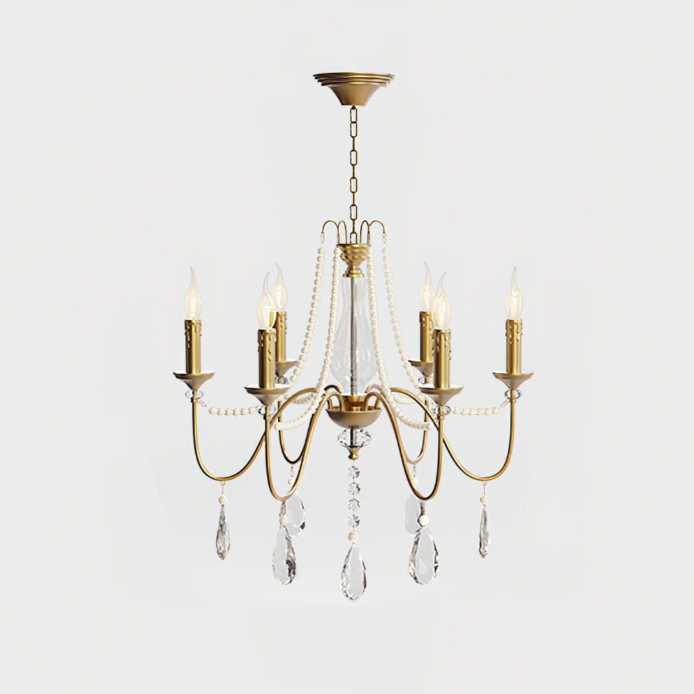 Mote Postmodern Luxury Brass Crystal Chandelier - Letslighting