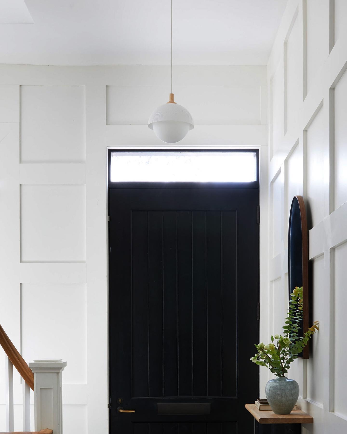 Pith Modern Minimalist Dome Perforated Wooden Pendant Lamp - Letslighting
