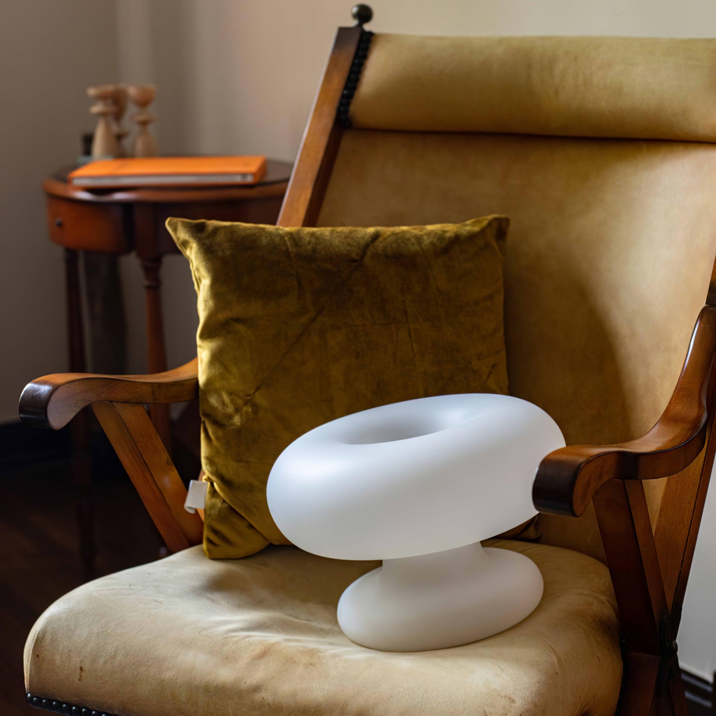 Nimb Glass Contemporary Table Lamp - Letslighting