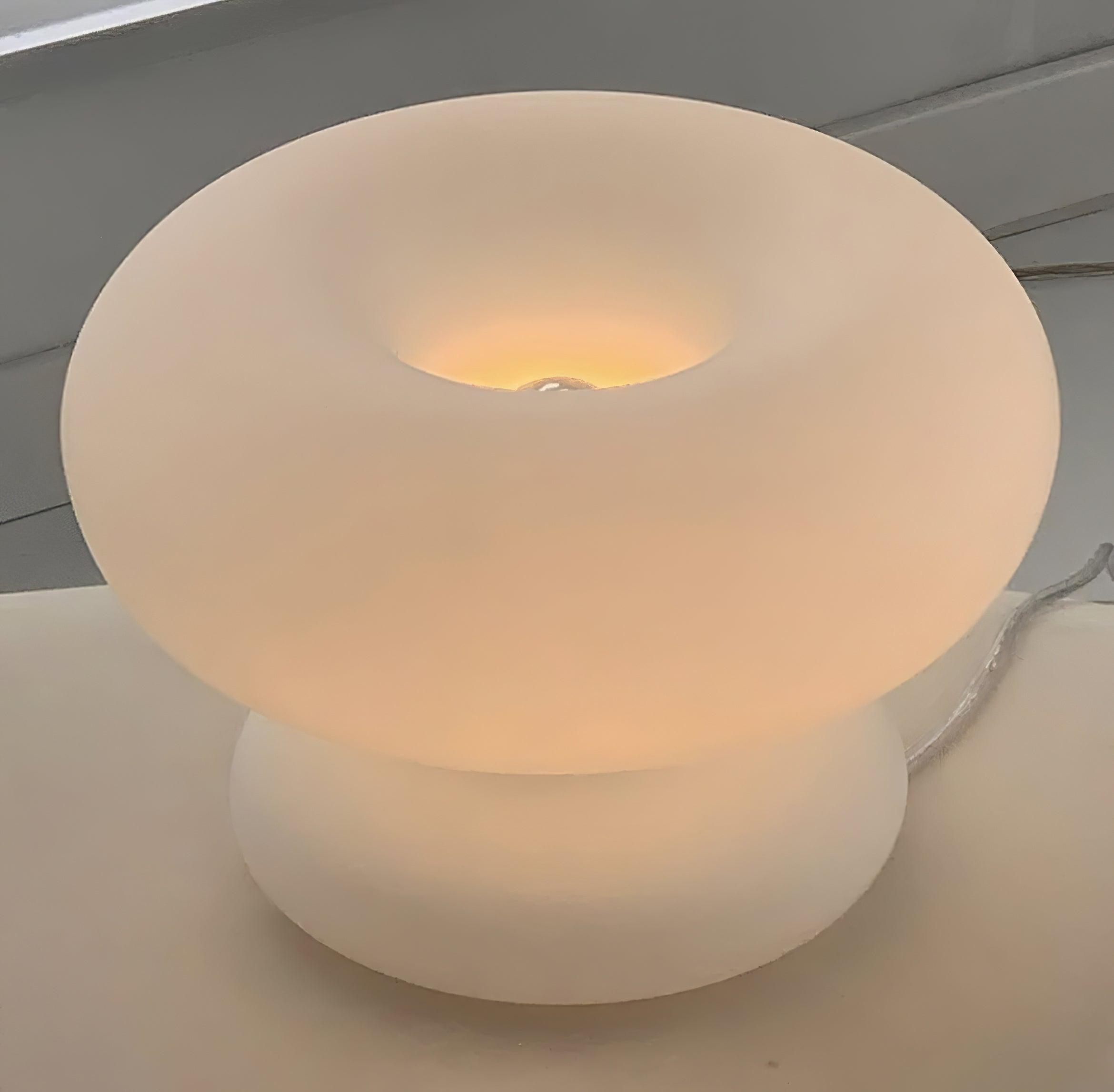 Nimb Glass Contemporary Table Lamp - Letslighting