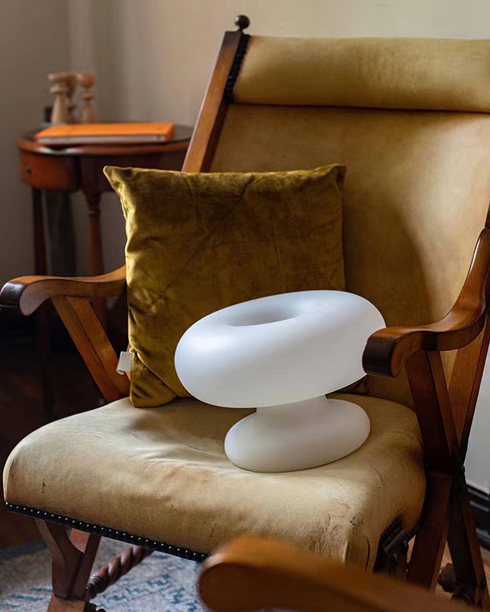 Nimb Glass Contemporary Table Lamp - Letslighting