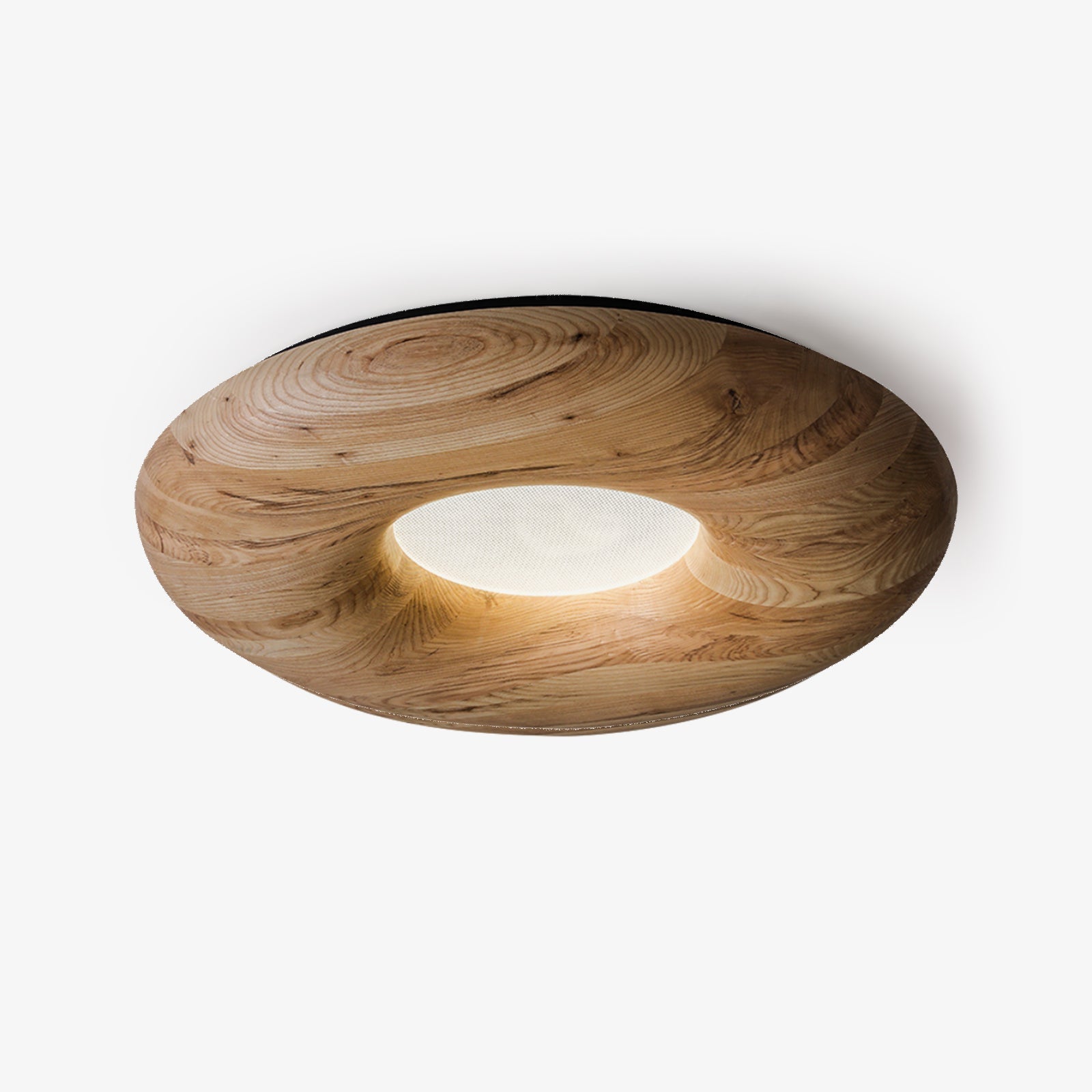 Zosora Organic Oak Flush Mount - Letslighting