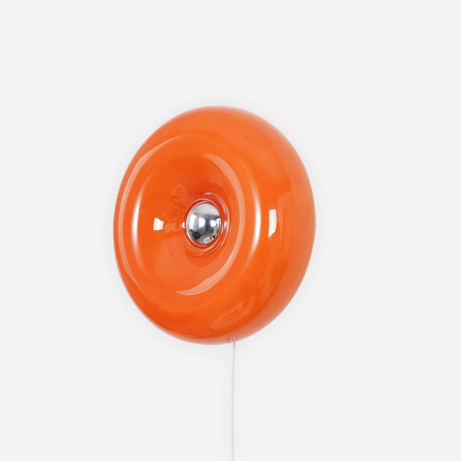 Donuts Retro Orange Wall Lamp - Letslighting