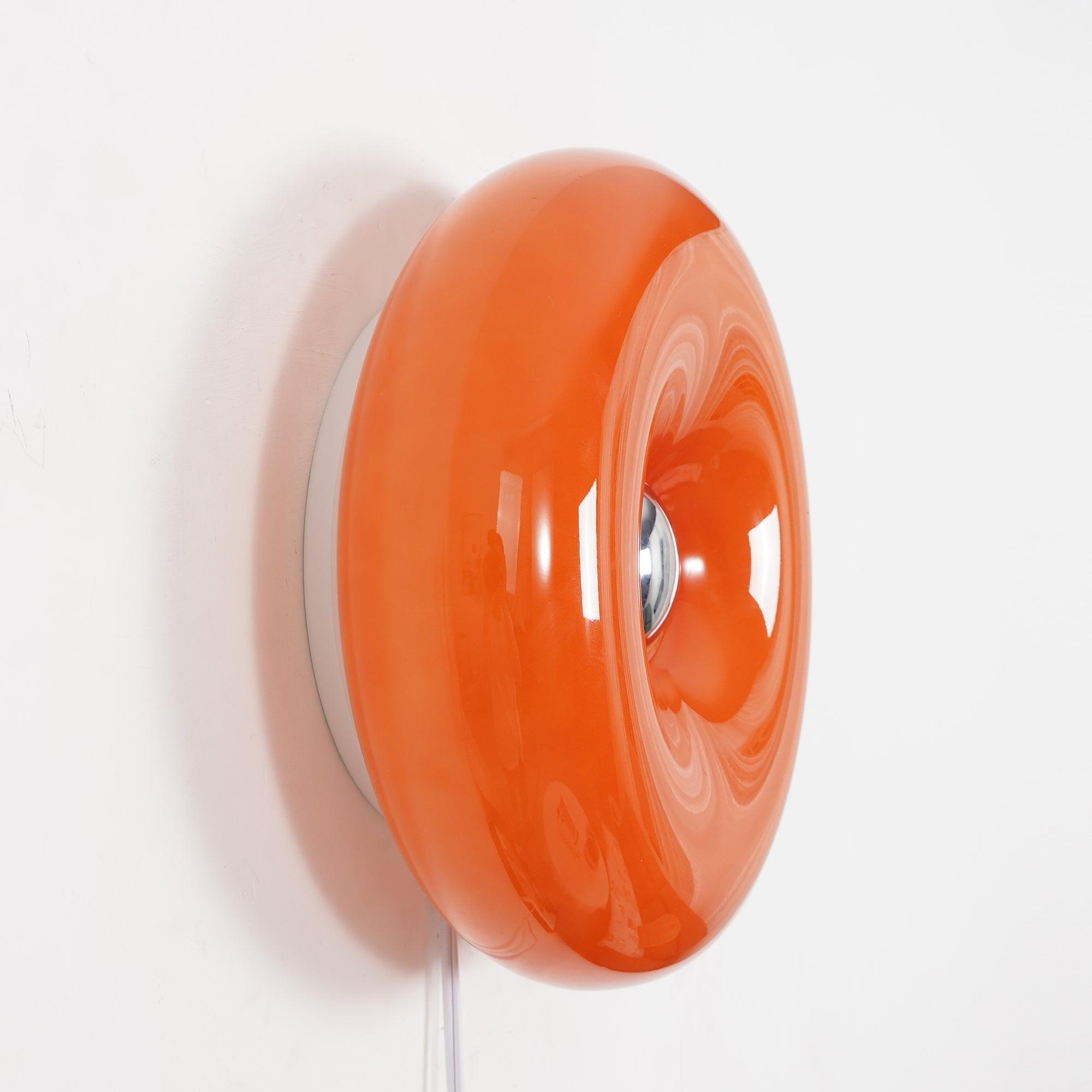 Donuts Retro Orange Wall Lamp - Letslighting