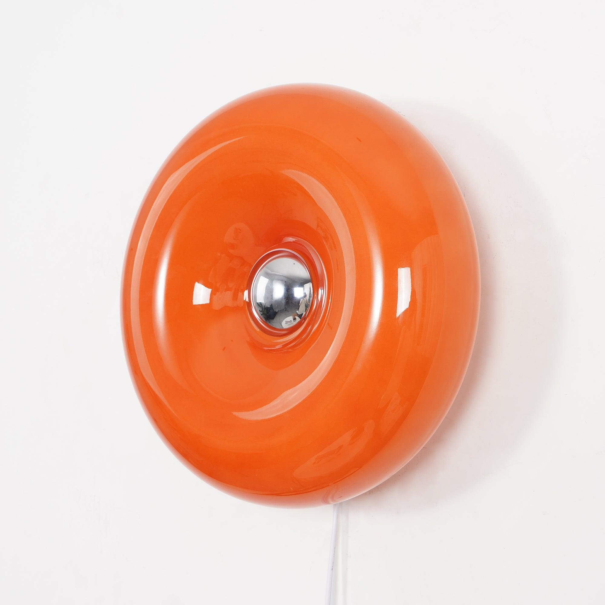 Donuts Retro Orange Wall Lamp - Letslighting