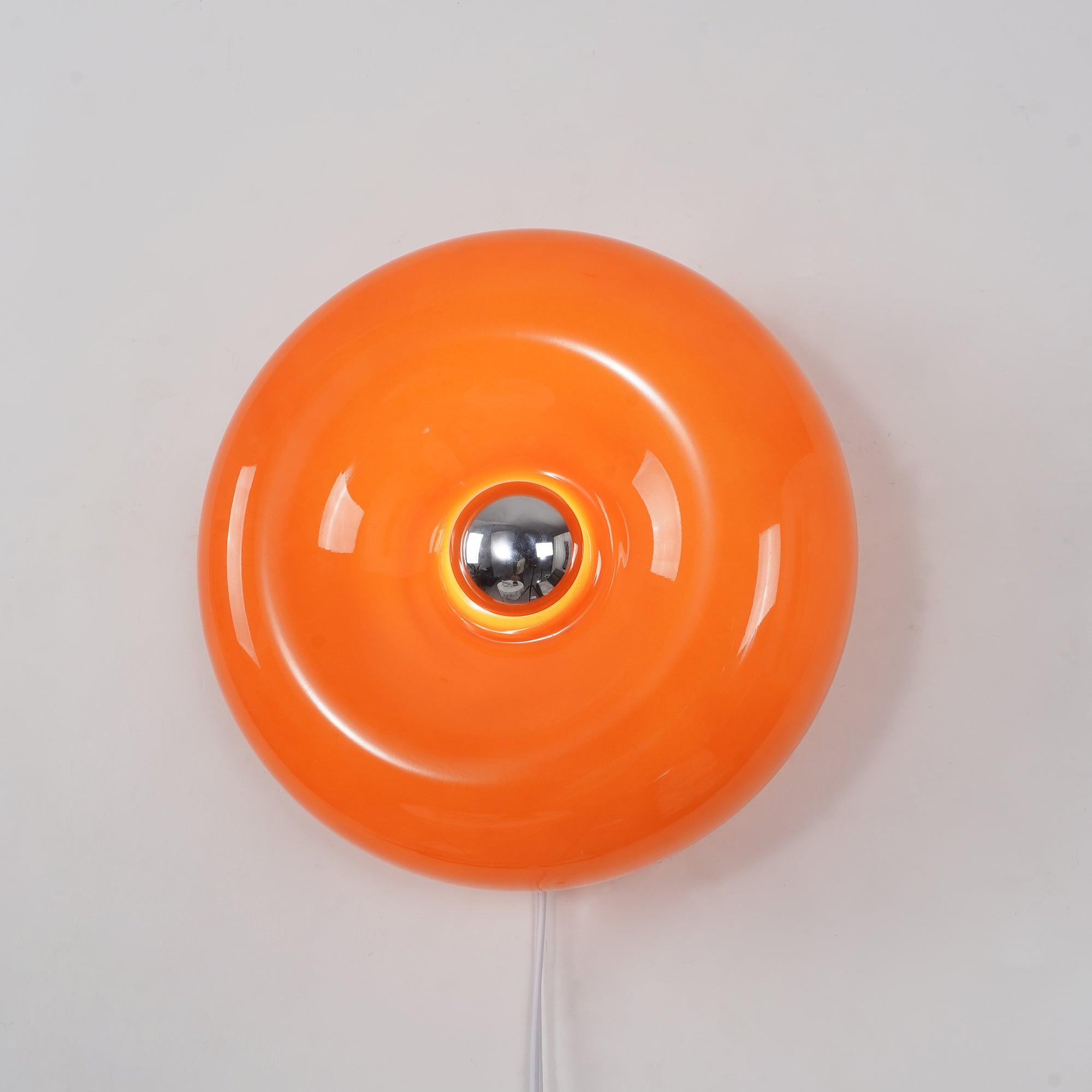 Donuts Retro Orange Wall Lamp - Letslighting