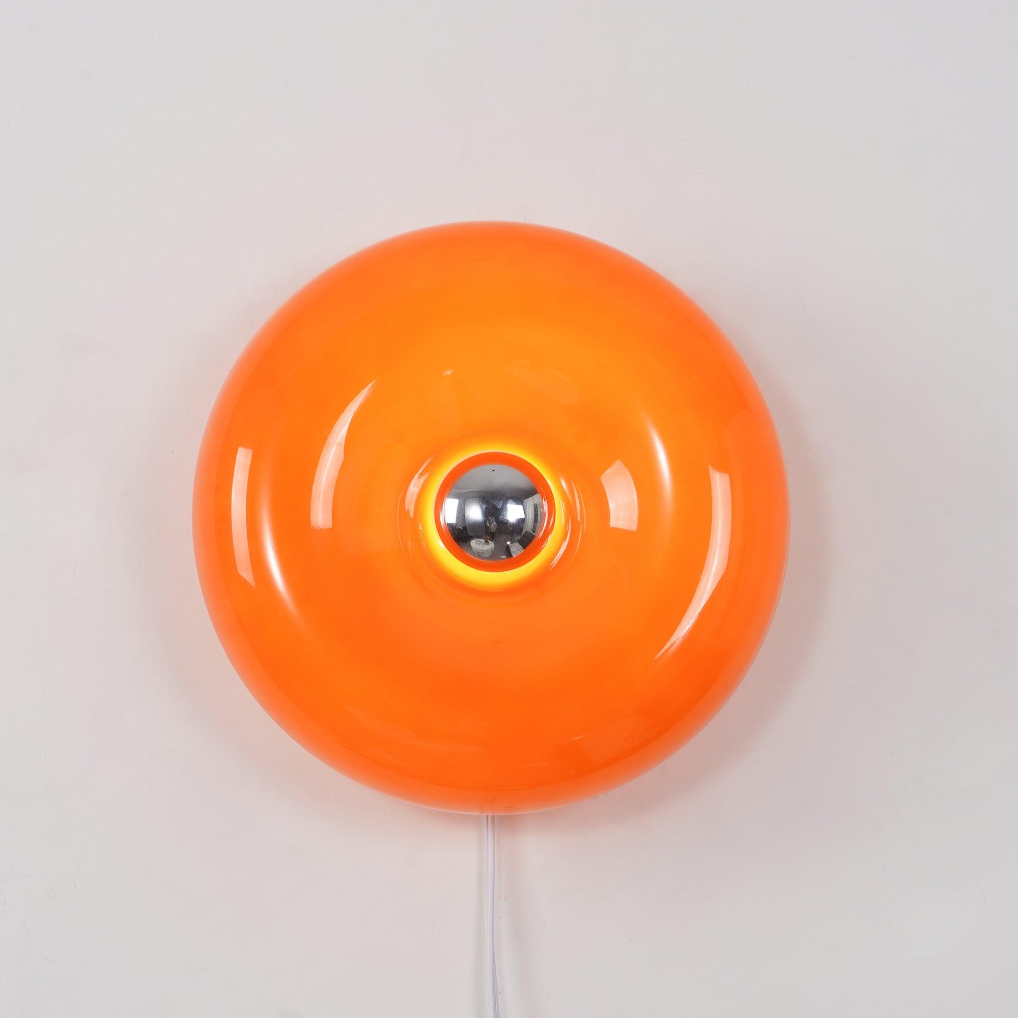 Donuts Retro Orange Wall Lamp - Letslighting