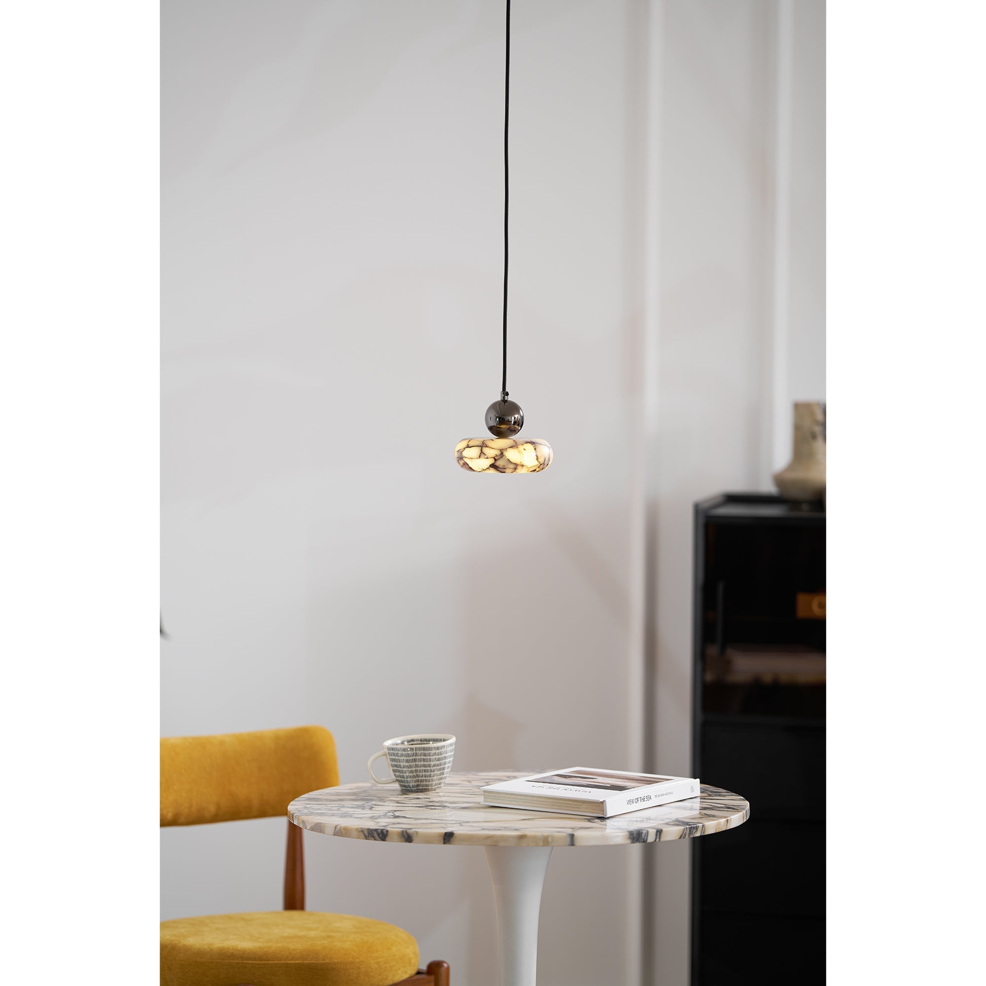 Ridge Modern Minimalist Marble Pendant Lamp - Letslighting