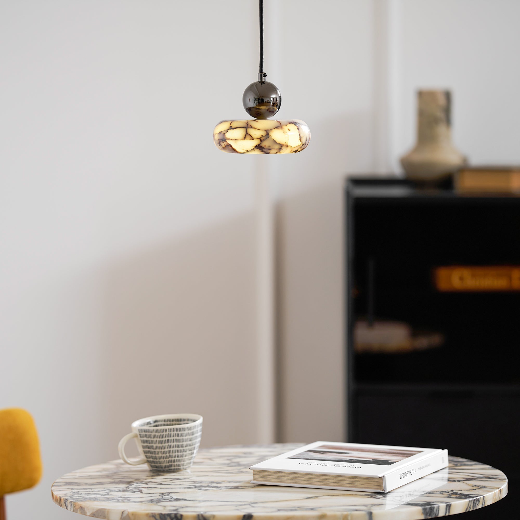 Ridge Modern Minimalist Marble Pendant Lamp - Letslighting
