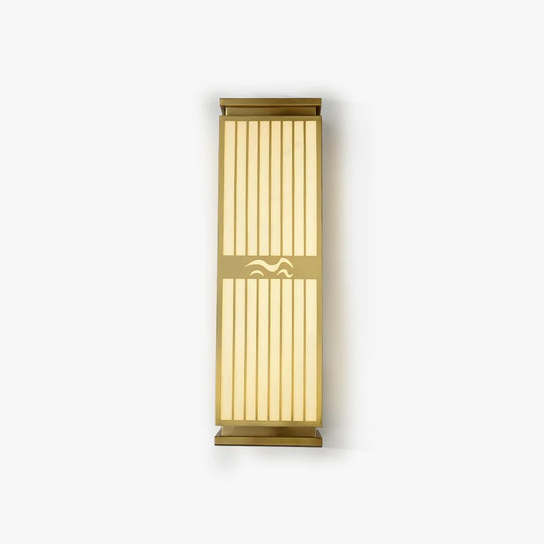 Lustra Wall Light Brass Oriental for Entryway - Letslighting