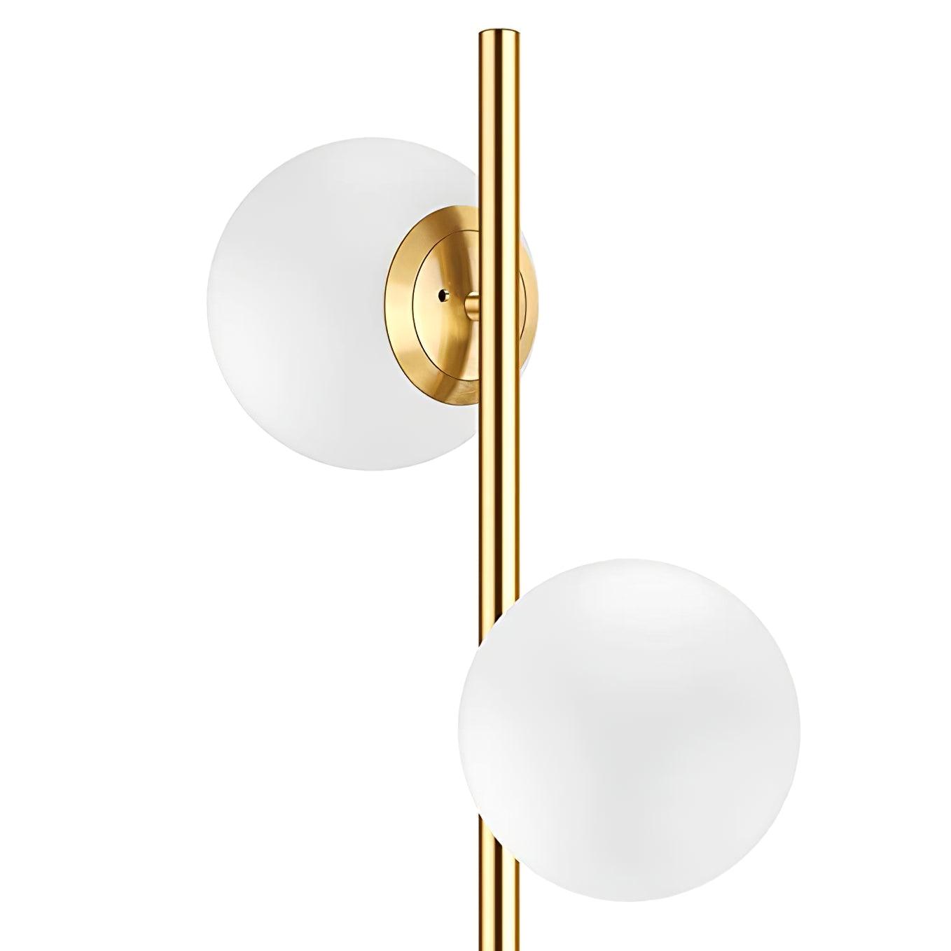 Myliryre Mid Century Brass Floor Lamp - Letslighting