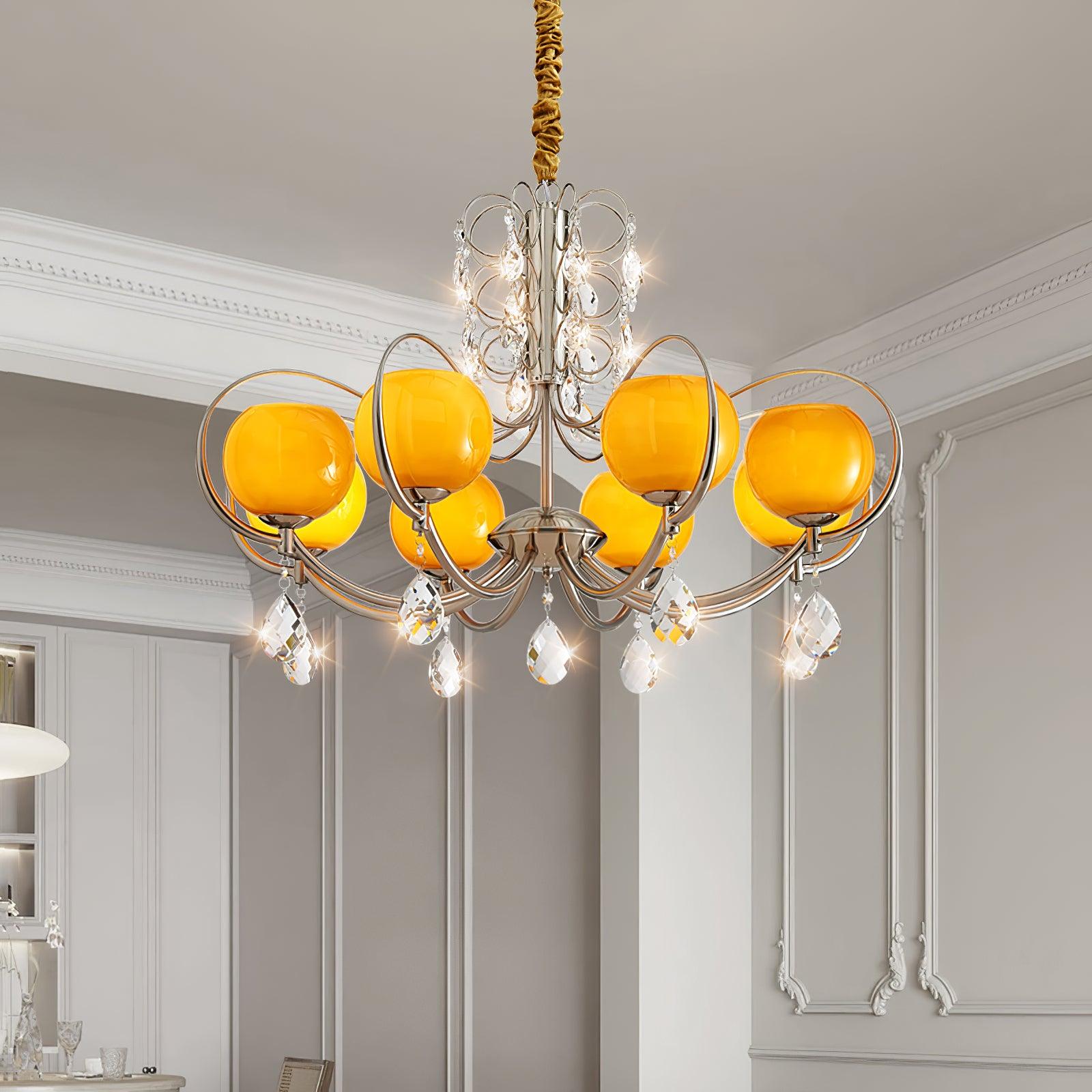 Jude Luxury Glass Chandelier - Letslighting