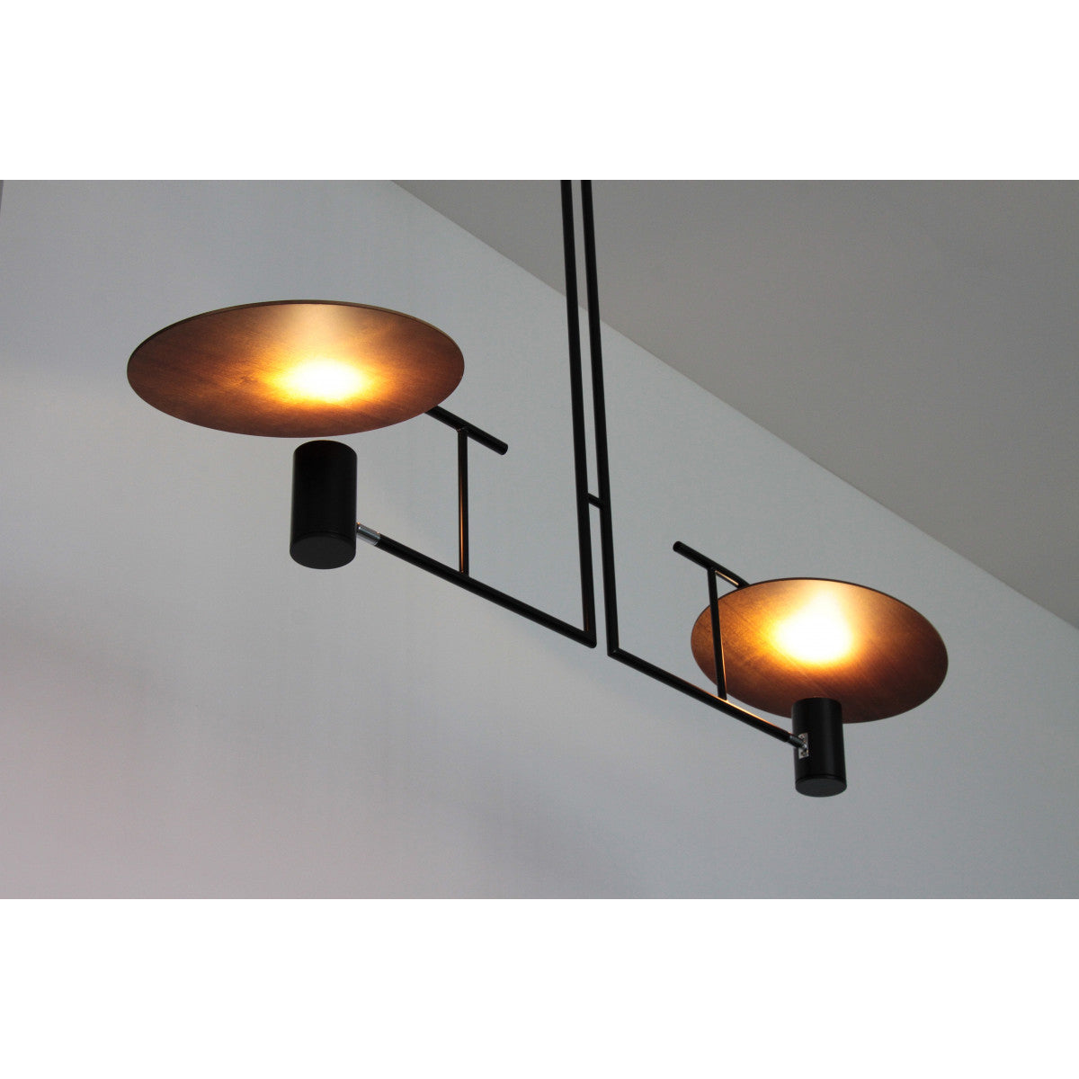 Warp Premium Elegance Linear Wooden Chandelier - Letslighting