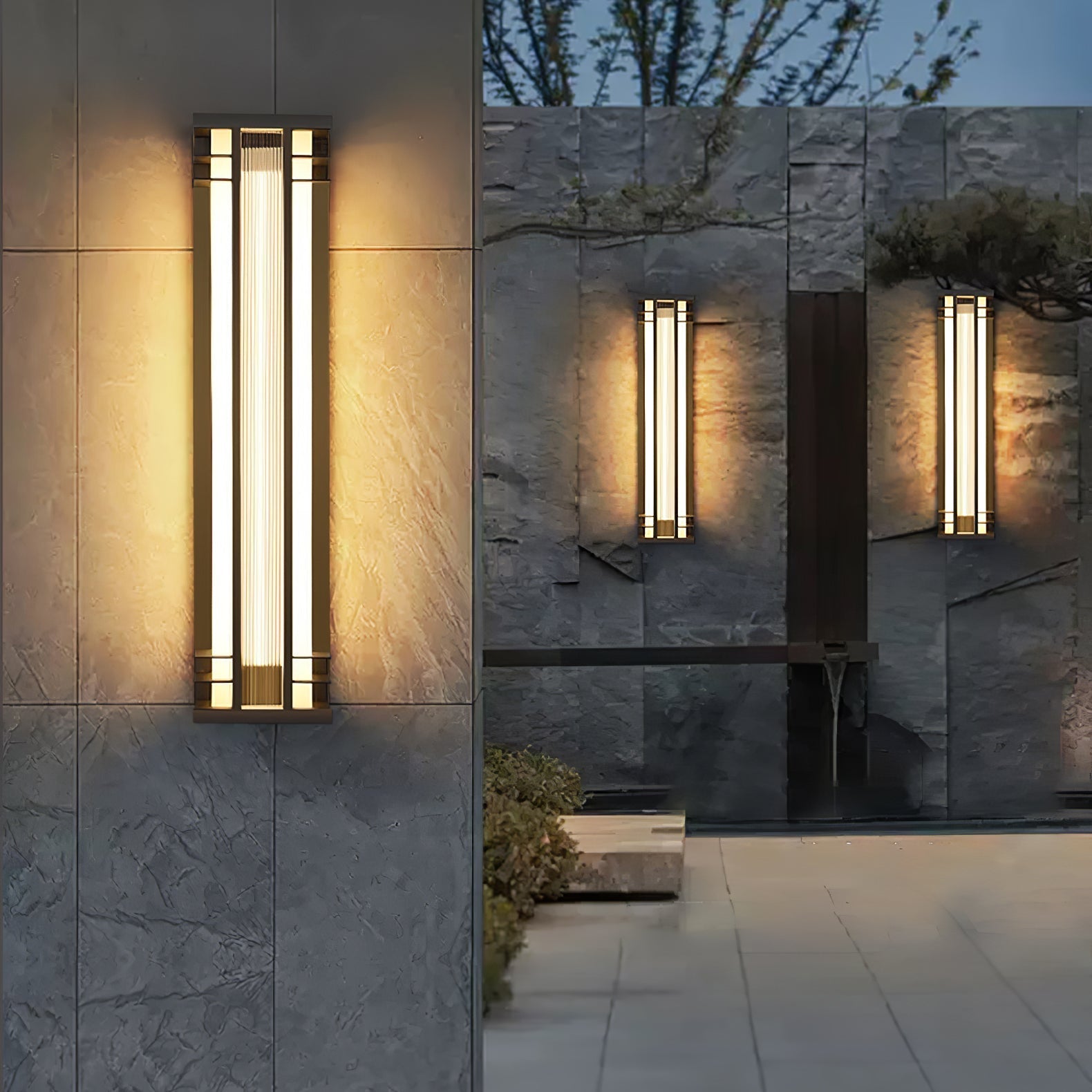 Colire Unique Double Axis Outdoor Wall Lamp - Letslighting