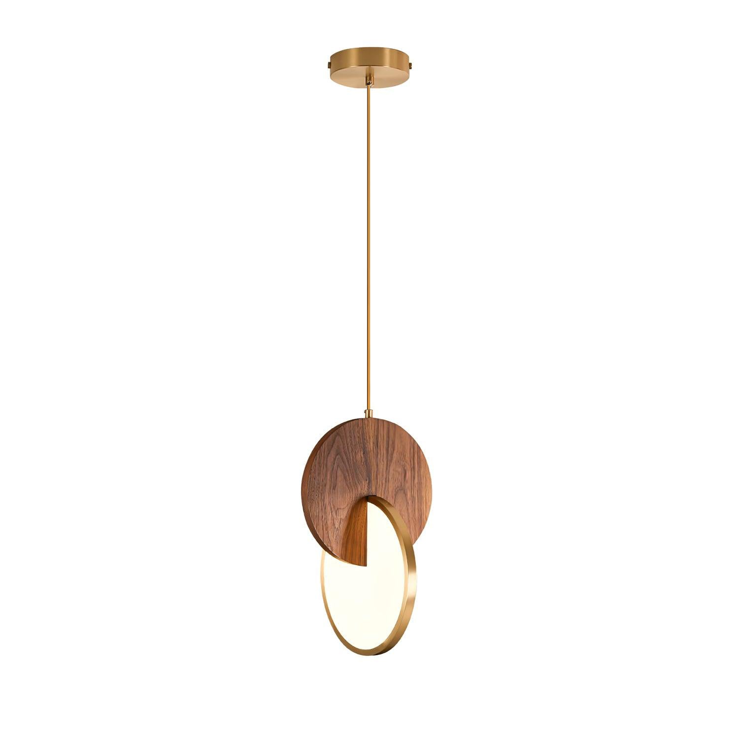 Lysola Wood Ring Pendant Light - Letslighting