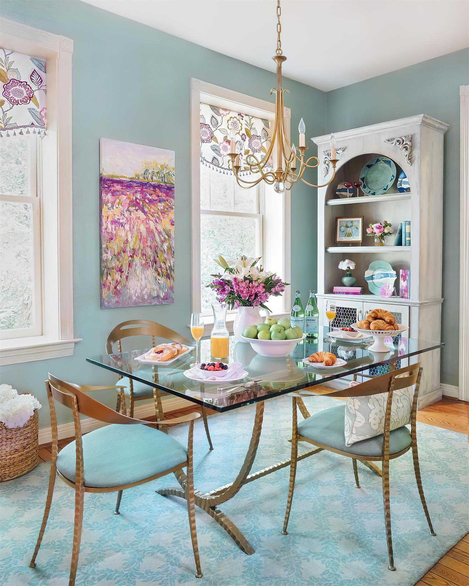 Double Twist Chandelier Ribbon-Arm Grandeur - Letslighting