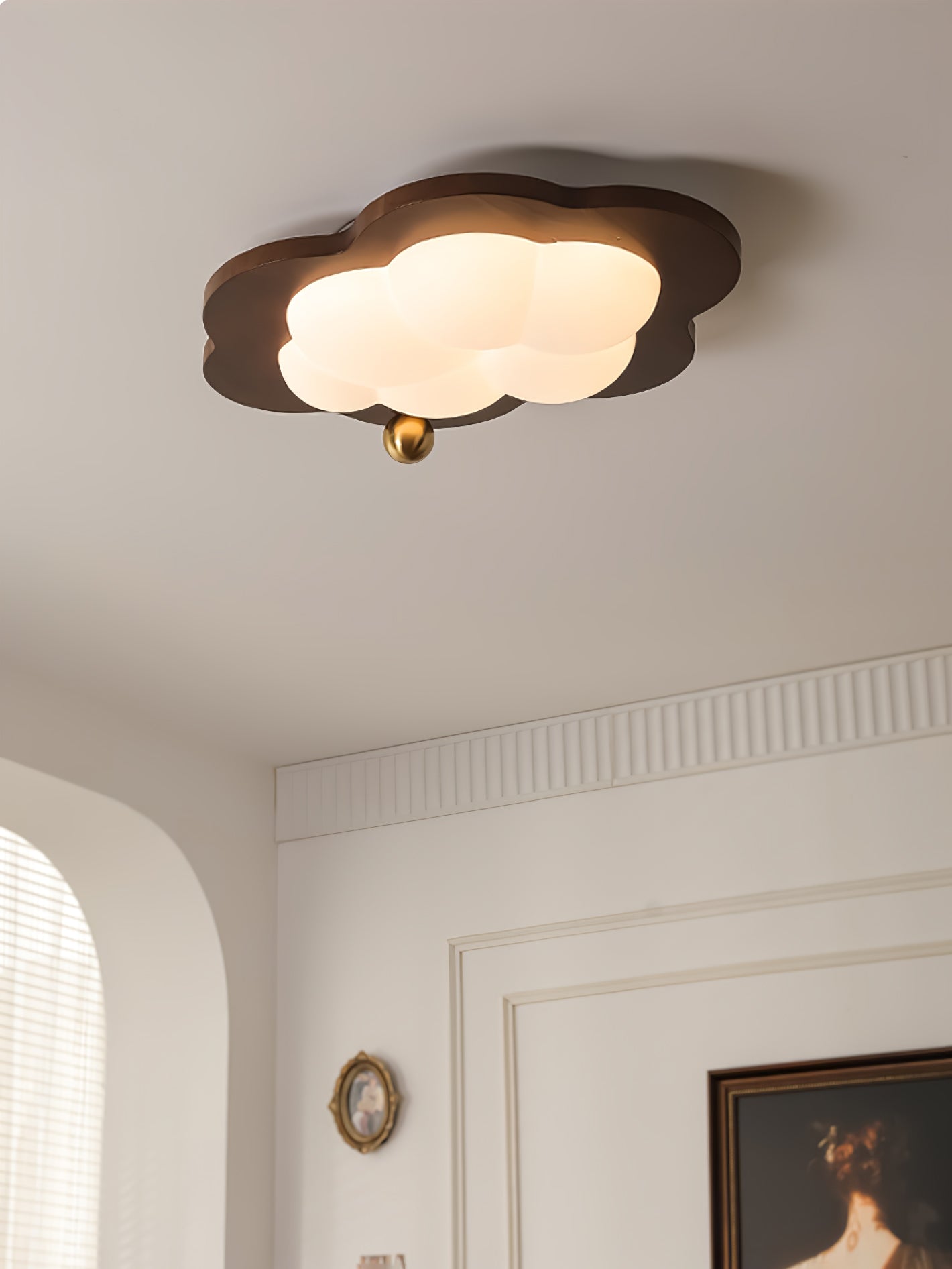 Ivaren Premium Nordic Art Wood Ceiling Light - Letslighting