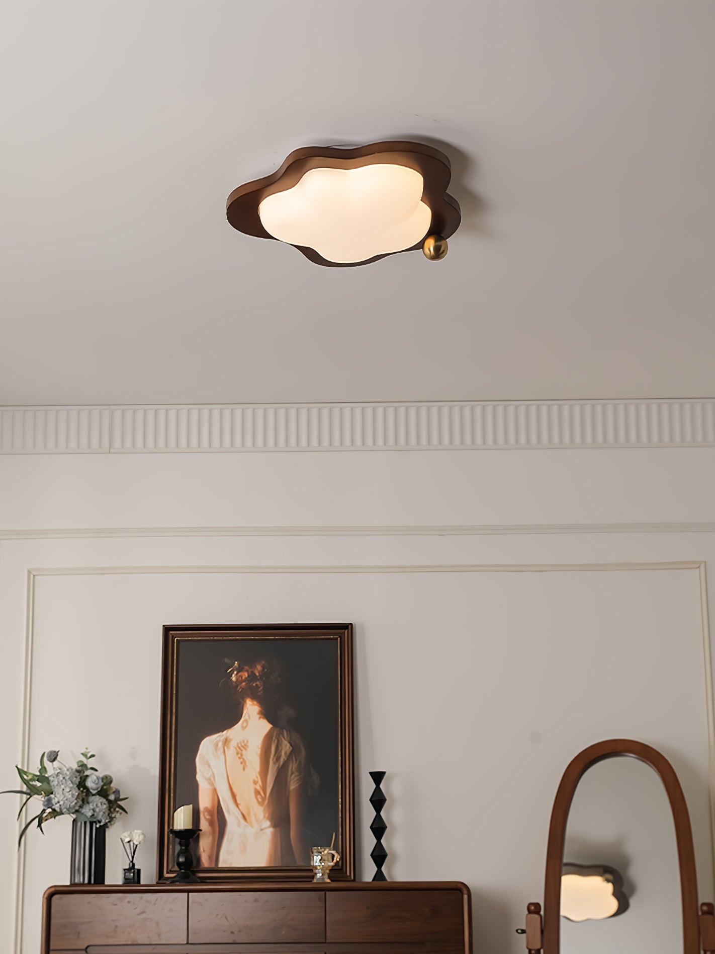 Ivaren Premium Nordic Art Wood Ceiling Light - Letslighting