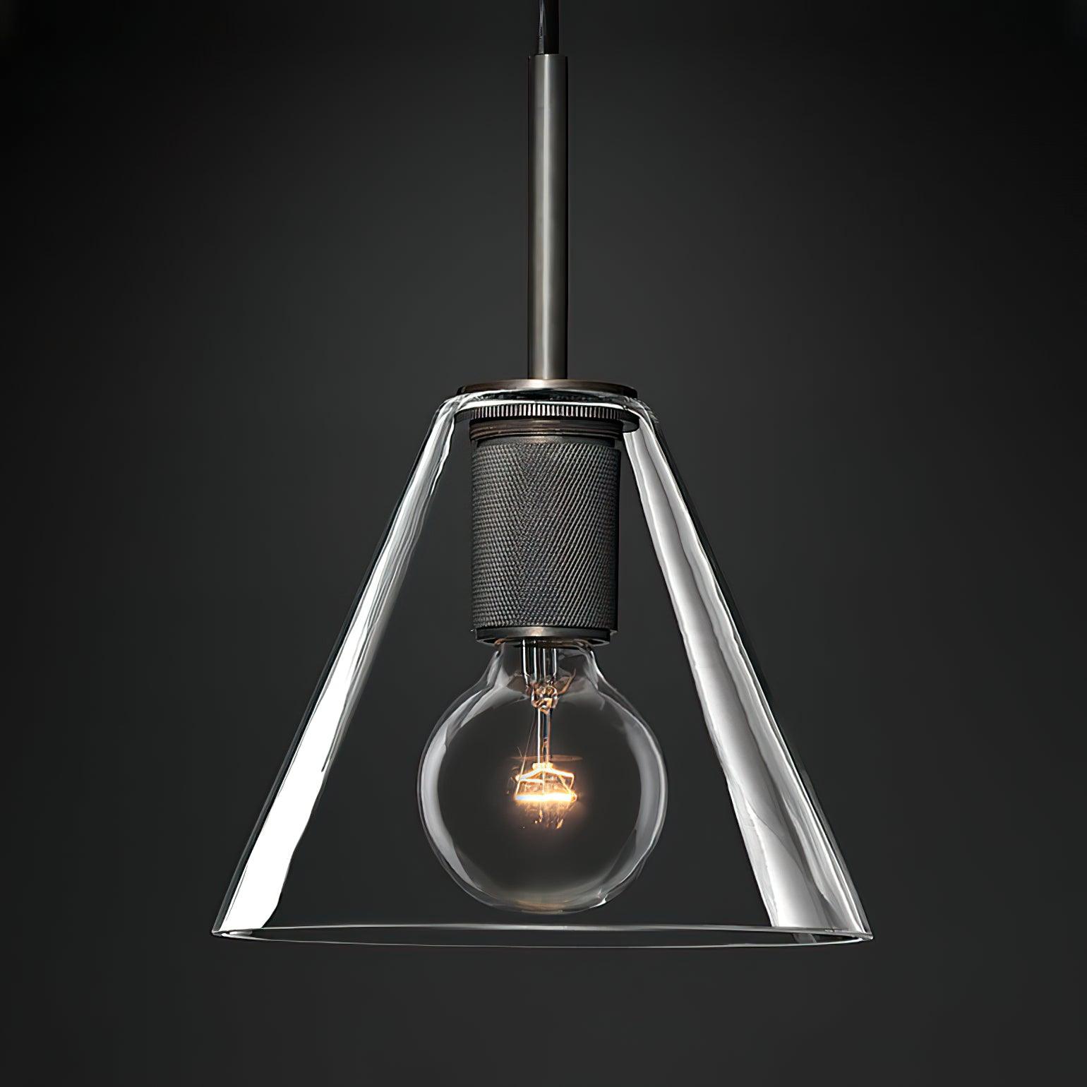 Pendant Lamp Brass Minimalist Fixture for Dining or Kitchen - Letslighting