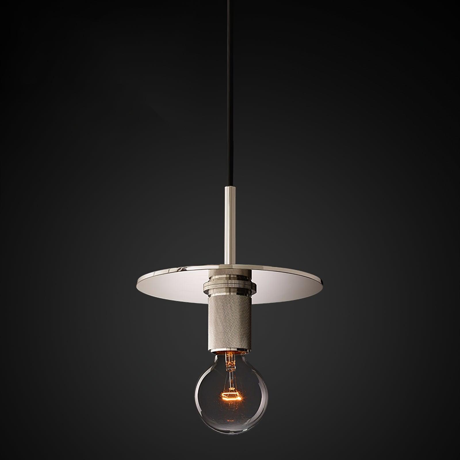Pendant Lamp Brass Minimalist Fixture for Dining or Kitchen - Letslighting