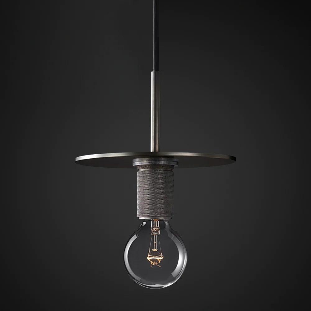 Pendant Lamp Brass Minimalist Fixture for Dining or Kitchen - Letslighting