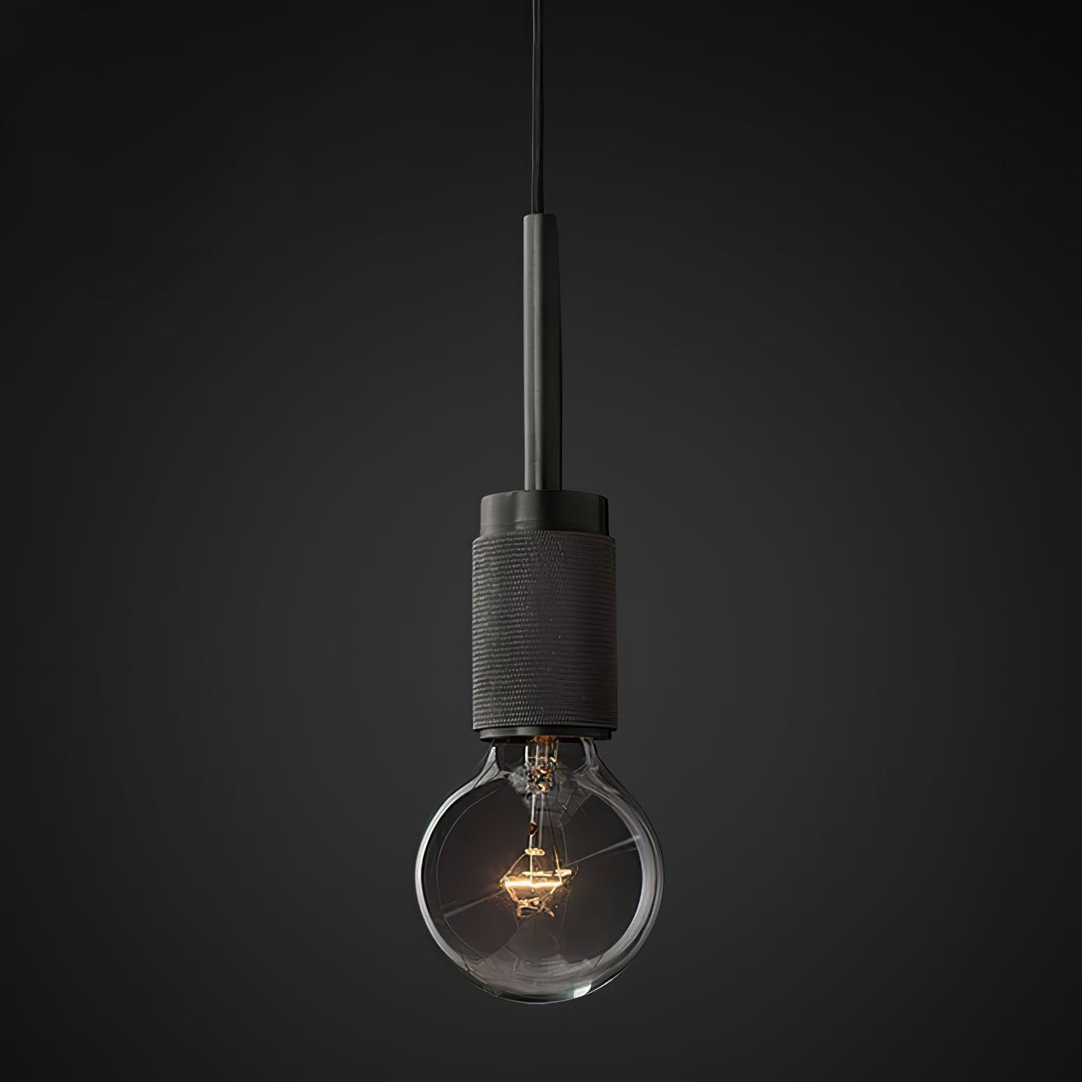 Pendant Lamp Brass Minimalist Fixture for Dining or Kitchen - Letslighting