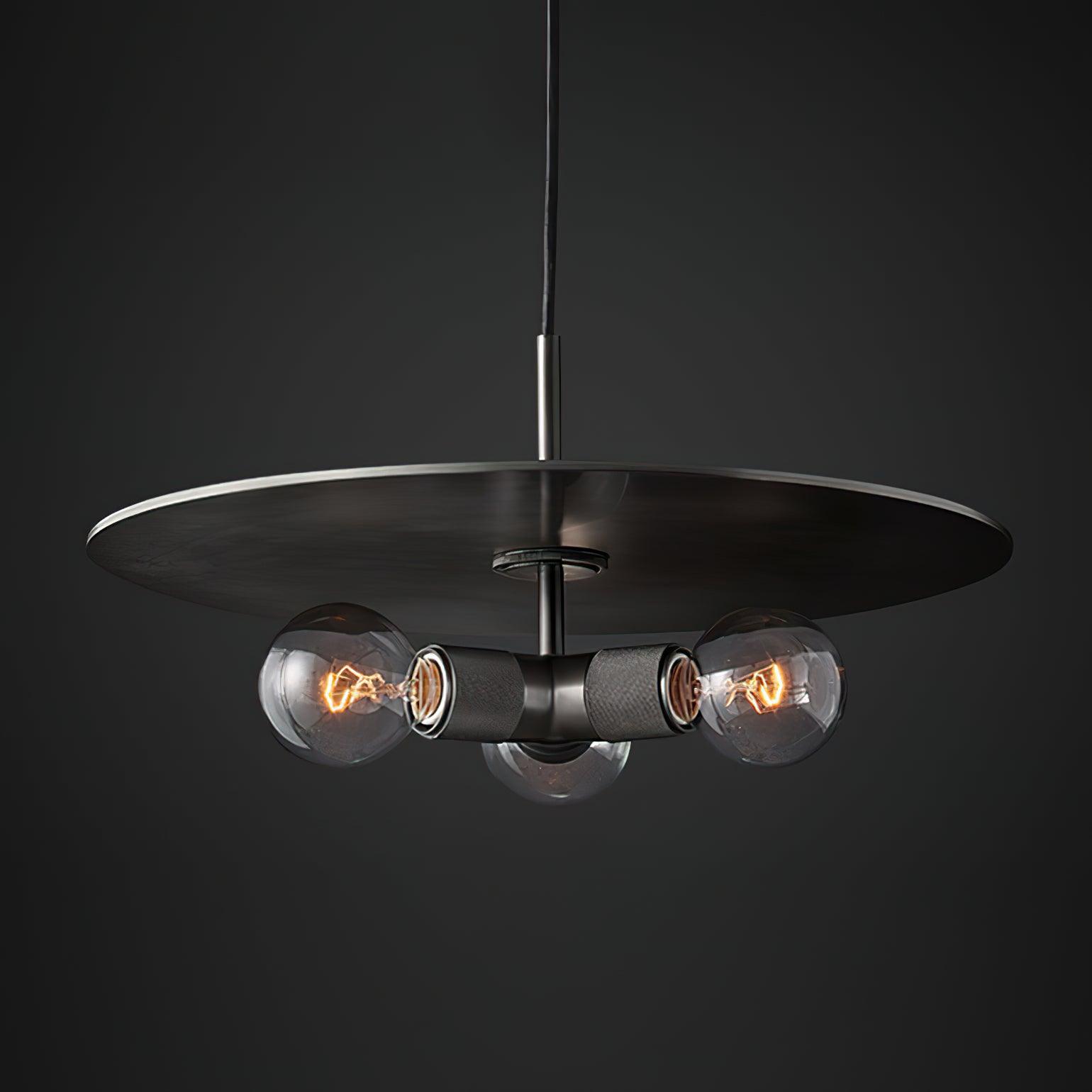Pendant Lamp Brass Minimalist Fixture for Dining or Kitchen - Letslighting