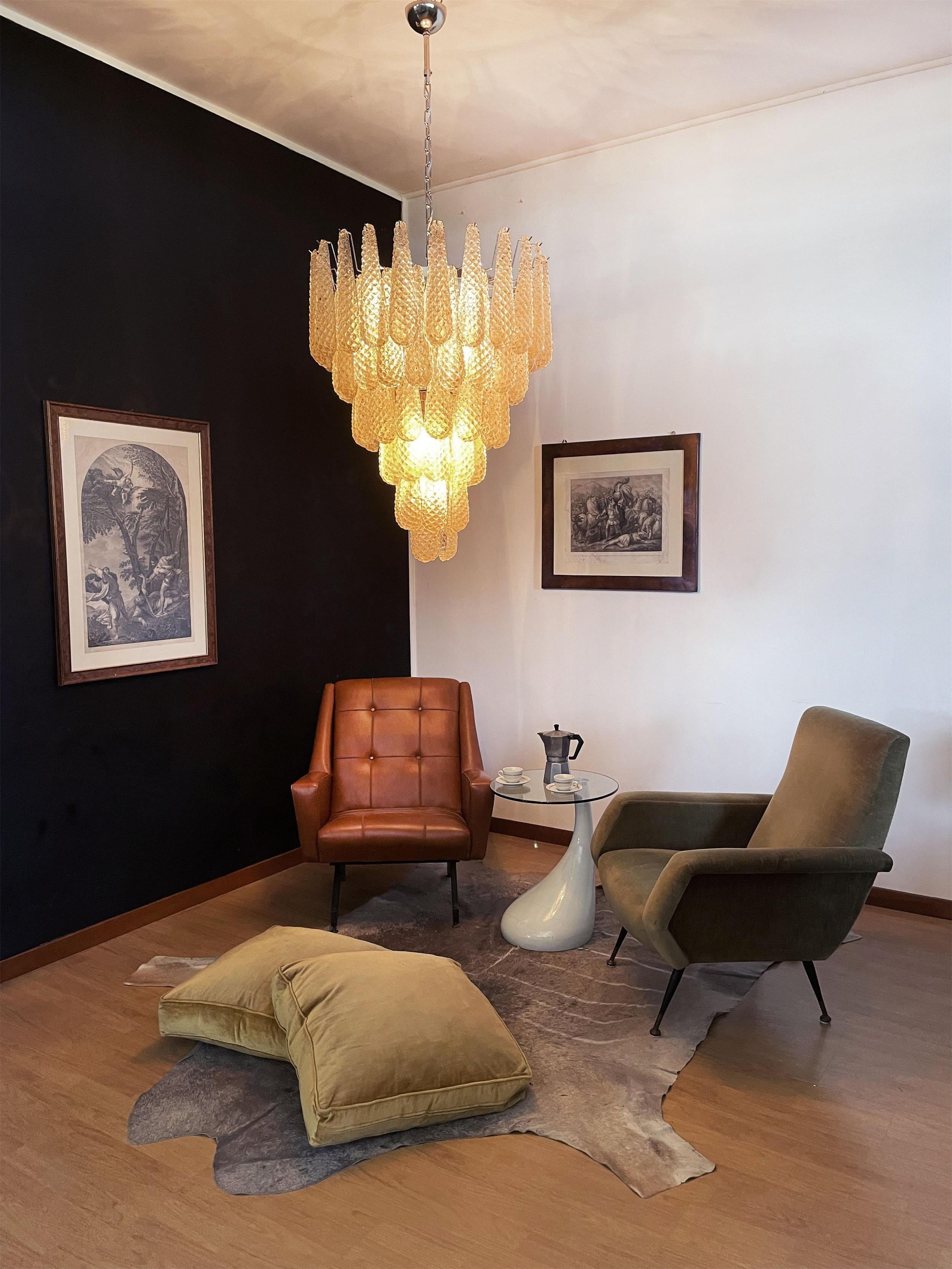 Inset Premium Drop Murano Glass Chandelier - Letslighting
