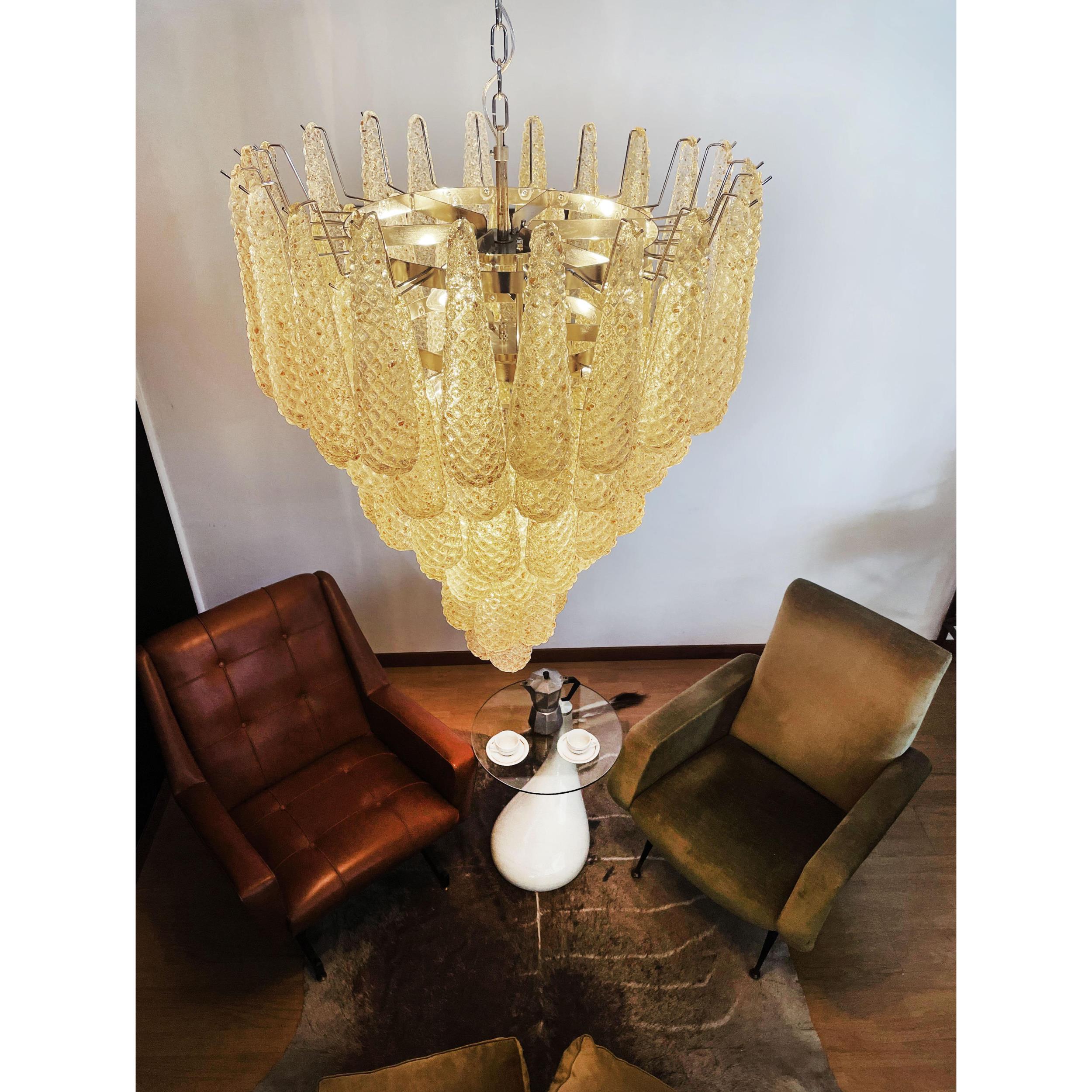 Inset Premium Drop Murano Glass Chandelier - Letslighting