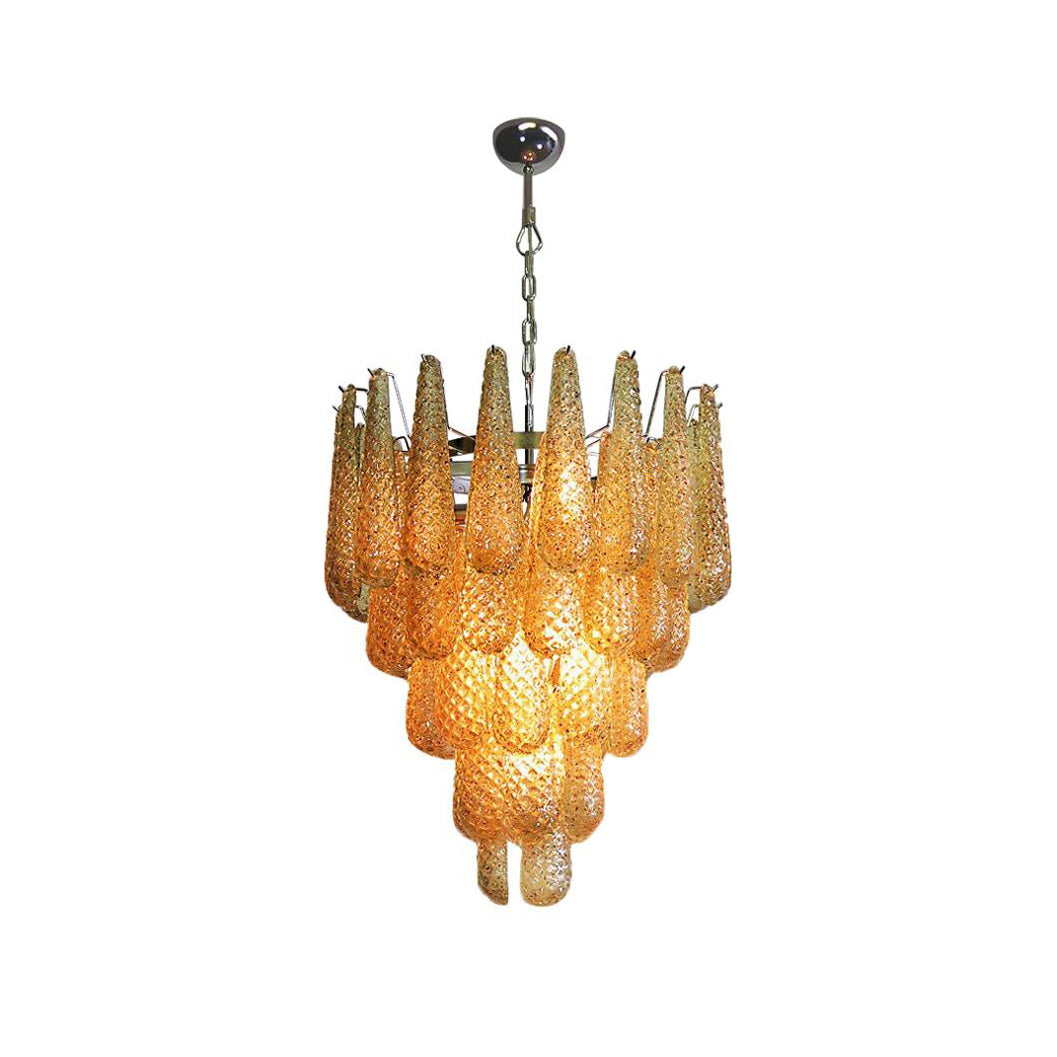 Inset Premium Drop Murano Glass Chandelier - Letslighting