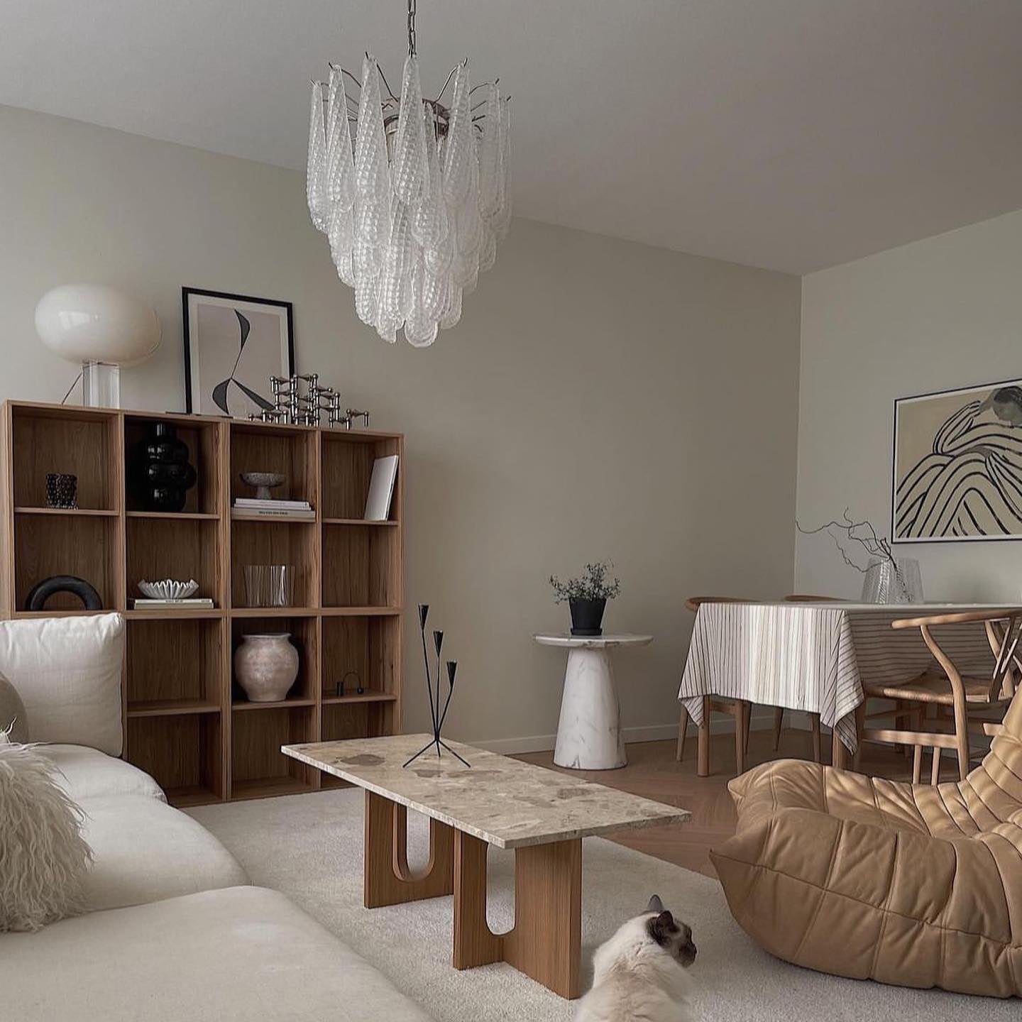 Inset Premium Drop Murano Glass Chandelier - Letslighting