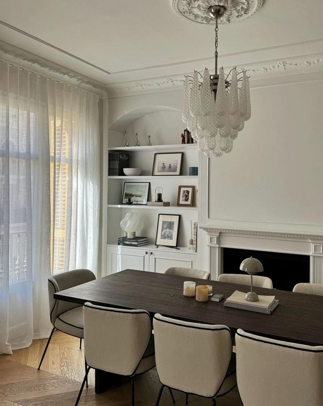 Inset Premium Drop Murano Glass Chandelier - Letslighting