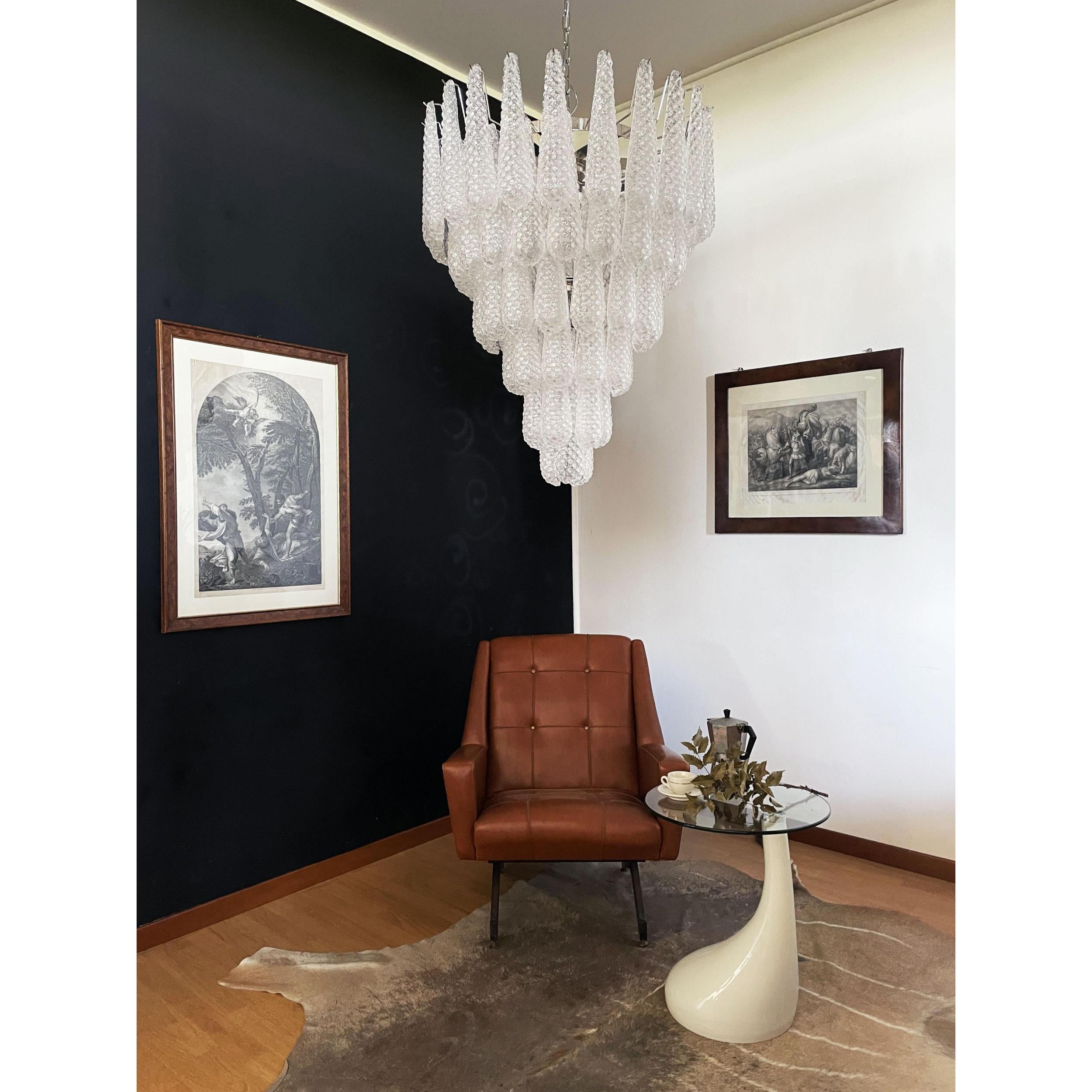 Inset Premium Drop Murano Glass Chandelier - Letslighting