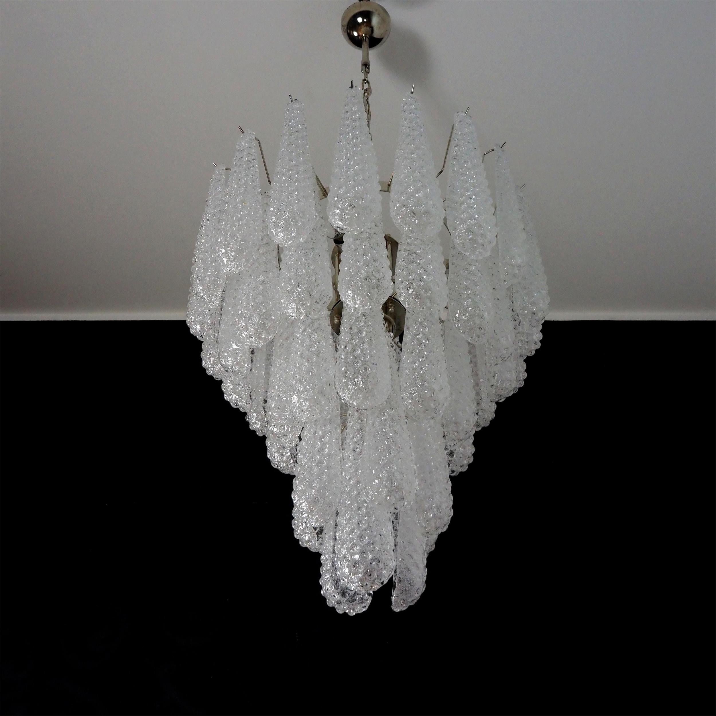 Inset Premium Drop Murano Glass Chandelier - Letslighting