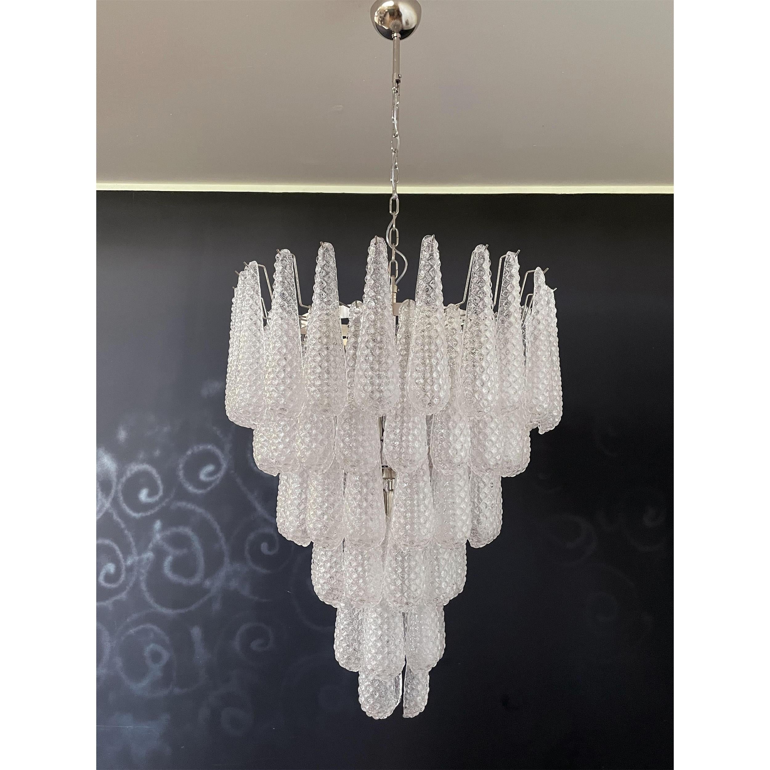Inset Premium Drop Murano Glass Chandelier - Letslighting