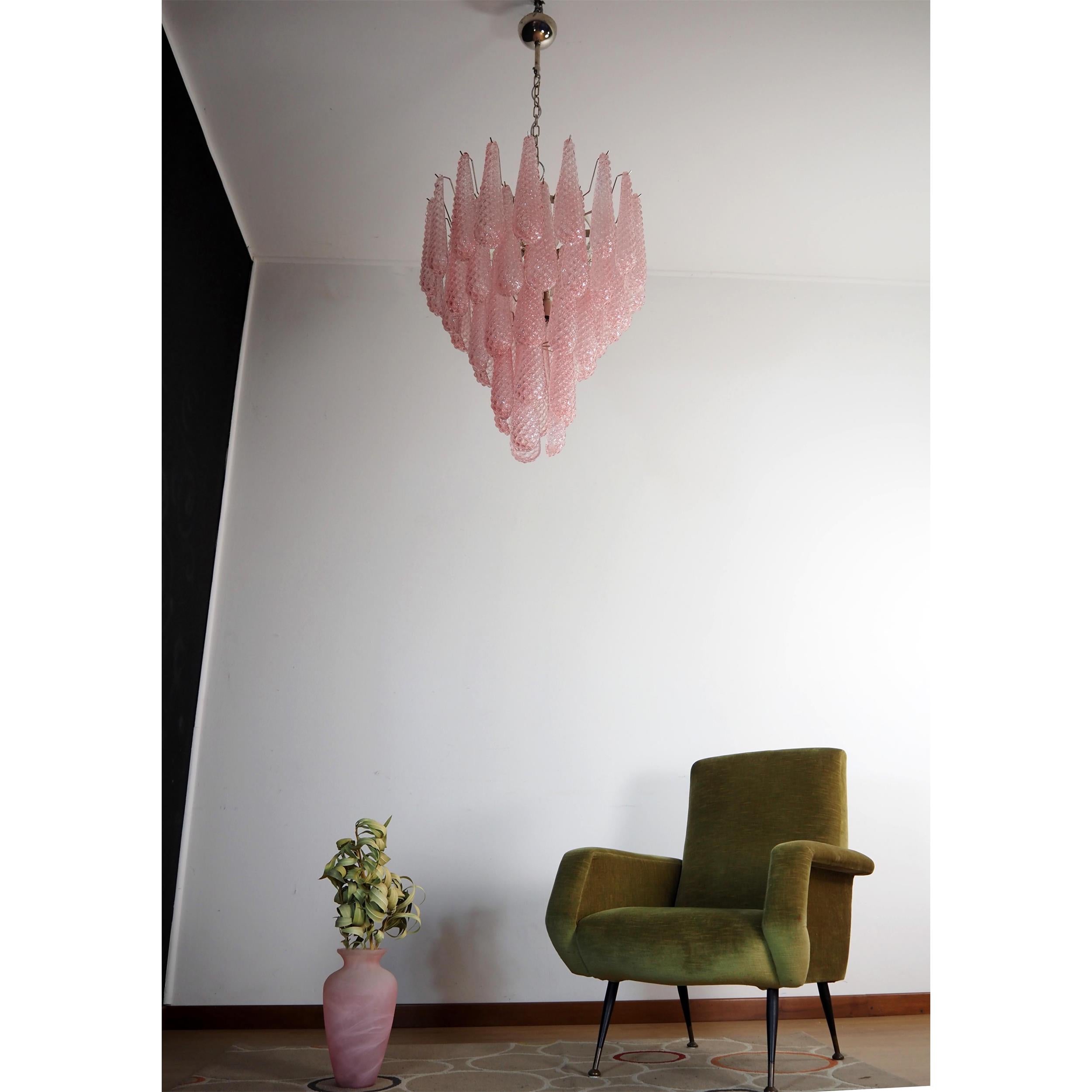 Inset Premium Drop Murano Glass Chandelier - Letslighting