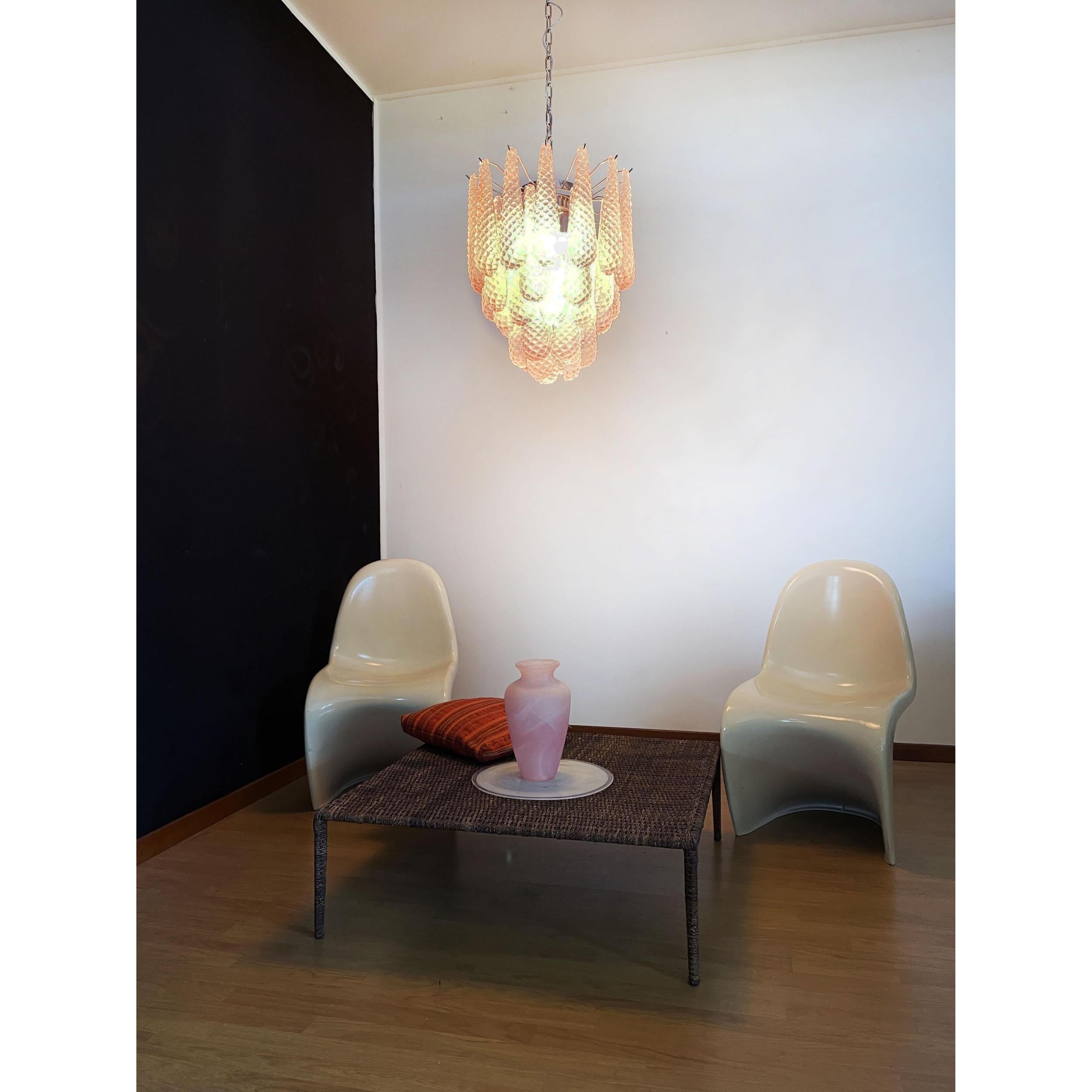 Inset Premium Drop Murano Glass Chandelier - Letslighting