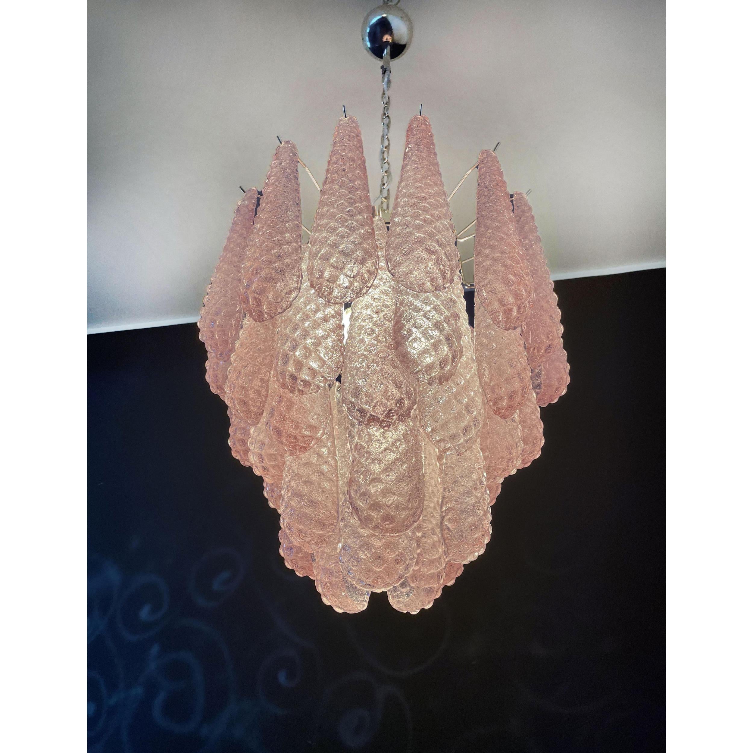 Inset Premium Drop Murano Glass Chandelier - Letslighting