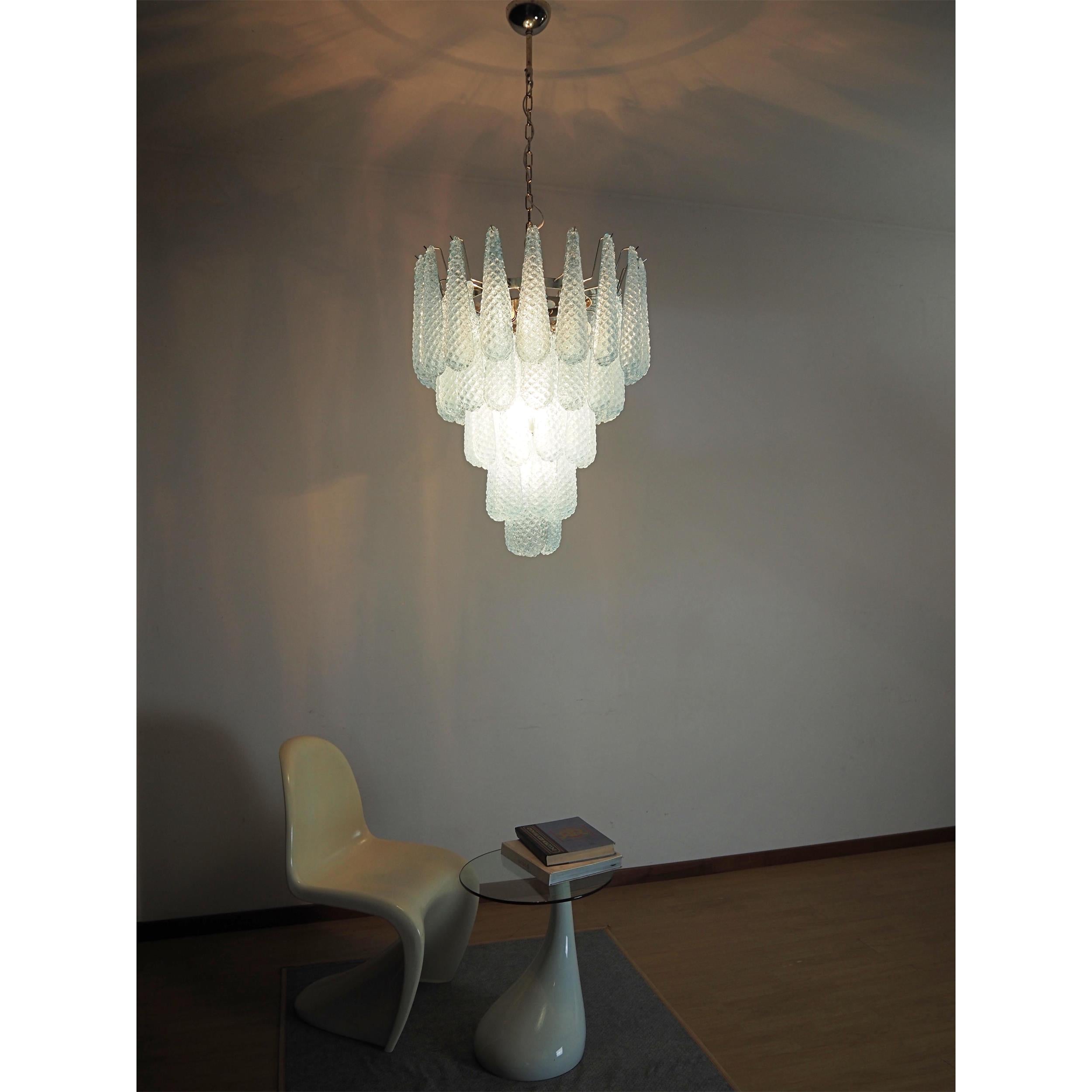 Inset Premium Drop Murano Glass Chandelier - Letslighting