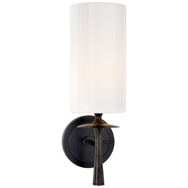 Knight Modern Minimalist Fabric Glass Wall Lamp - Letslighting