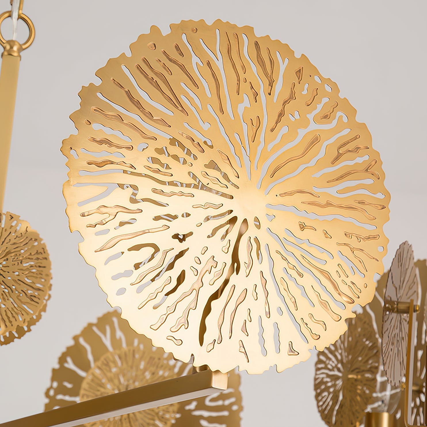 Orb Individual Creativity Brass Chandelier - Letslighting